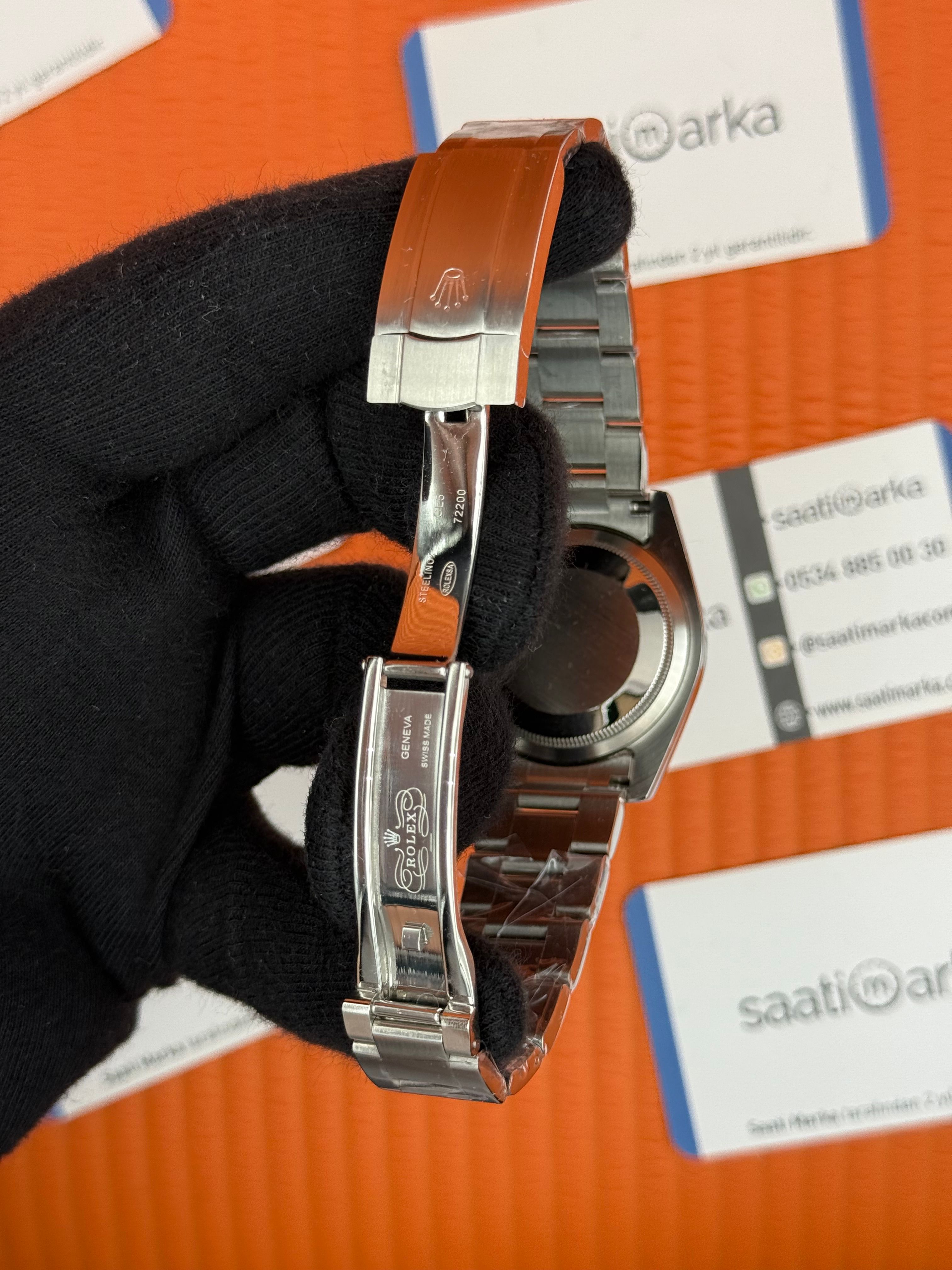 ROLEX perpetual 36mm oyster kordon renkli kadran 