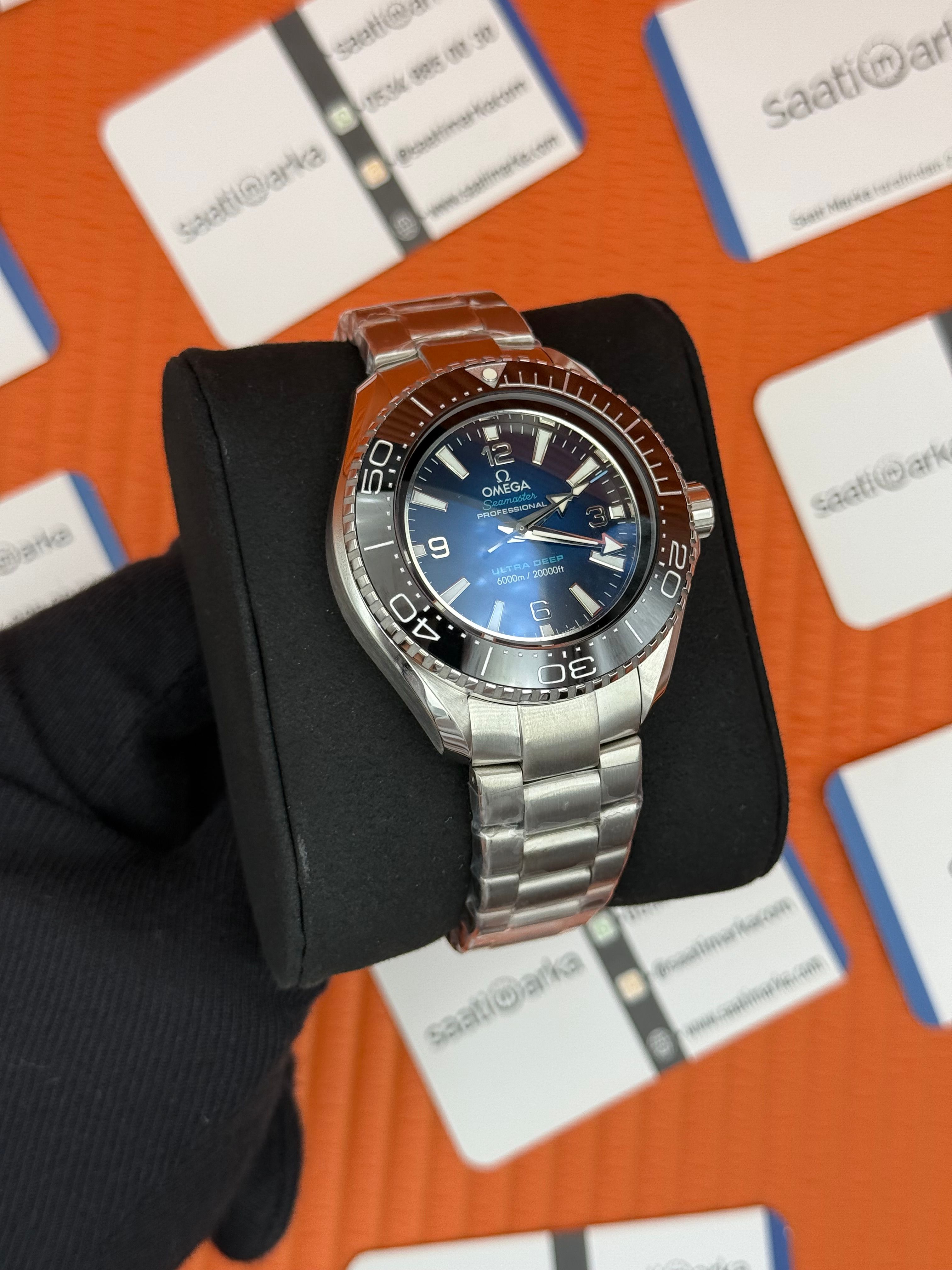 OMEGA SEAMASTER ULTRA DEEP 6000M  LACİVERT KADRAN BEZEL 