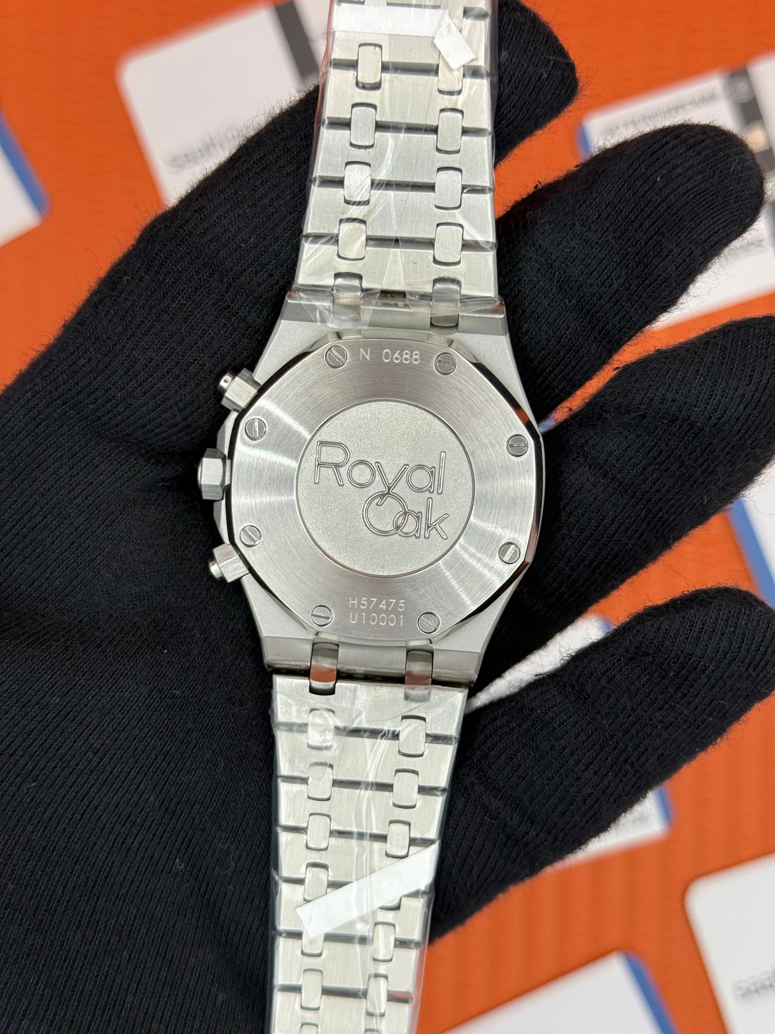 AUDEMARS PİGUET ROYAL OAK YEŞİL KADRAN SİLVER KASA-KORDON