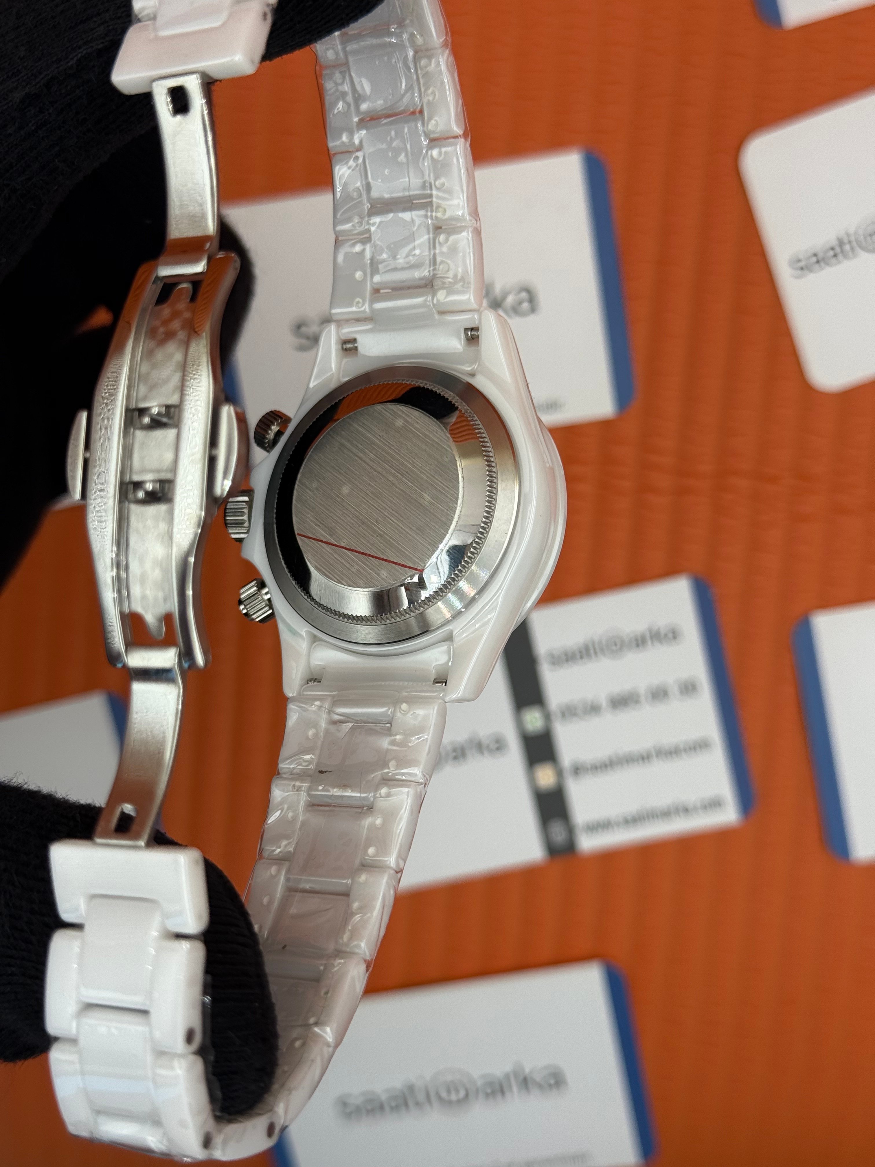 ROLEX Daytona turguoise dial SERAMİK kasa-kordon