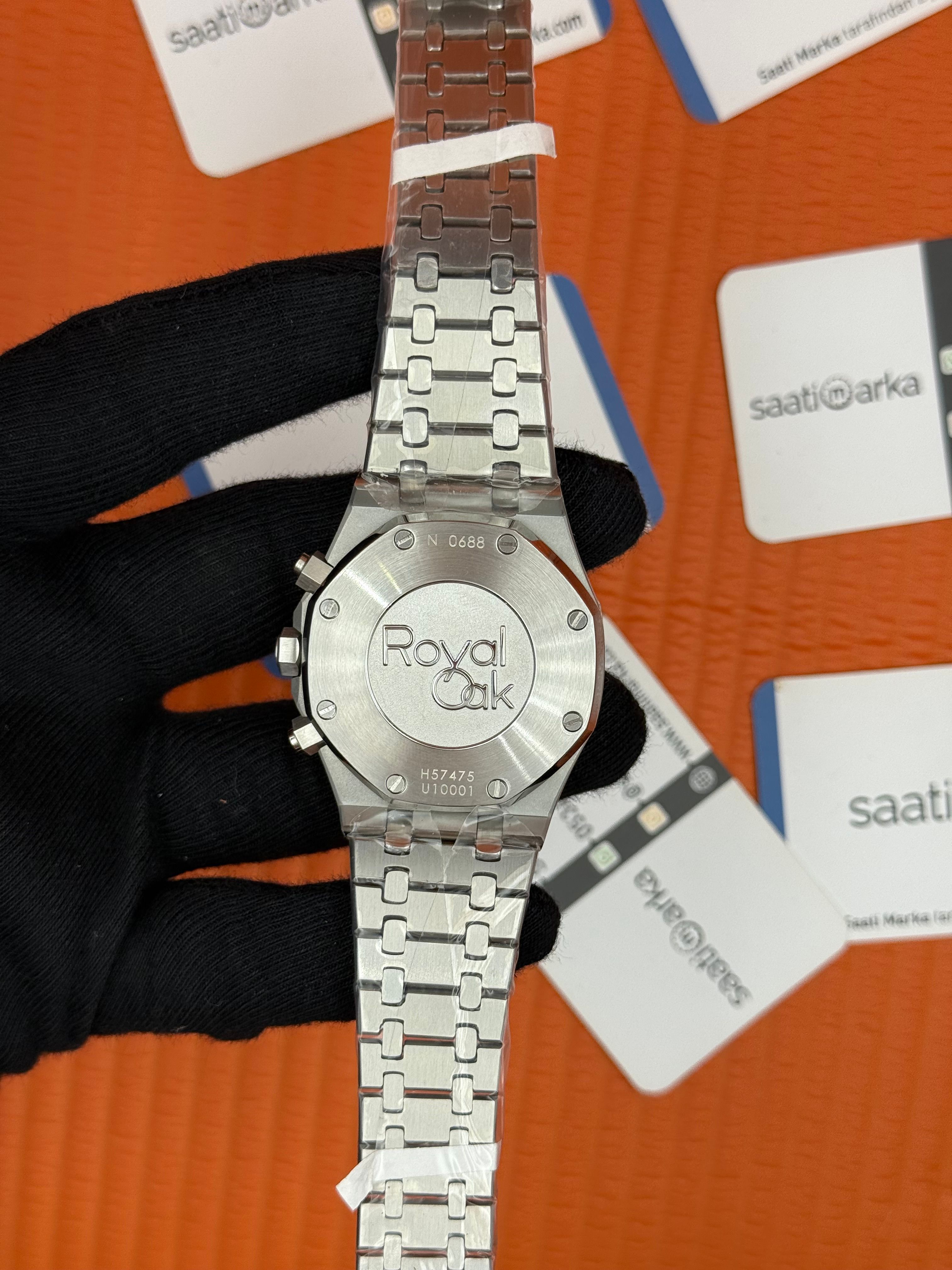 AUDEMARS PİGUET ROYAL OAK TİFFANY KADRAN SİLVER KASA KORDON