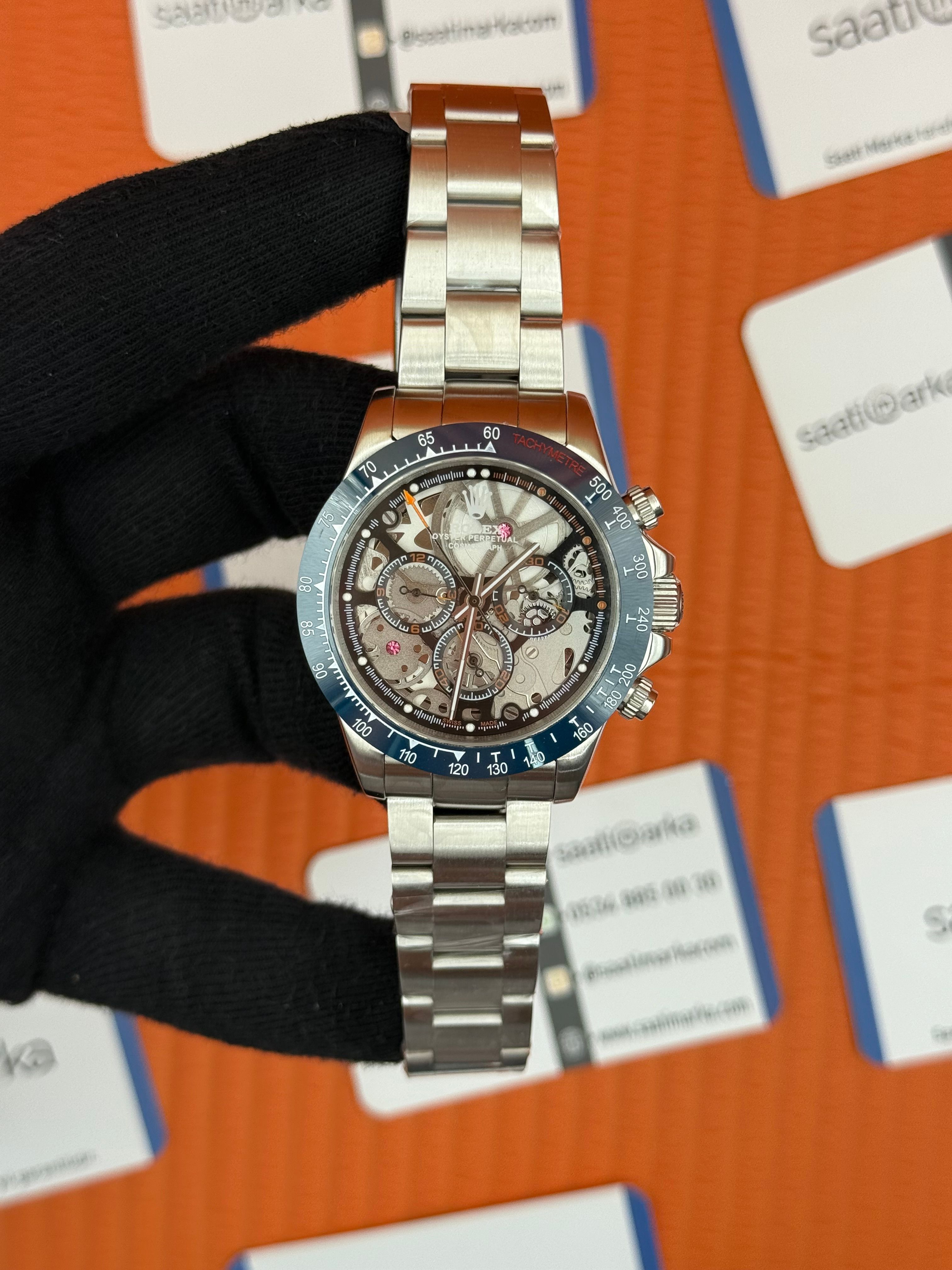 ROLEX Daytona juan pablo montoya çelik kasa-kordon 