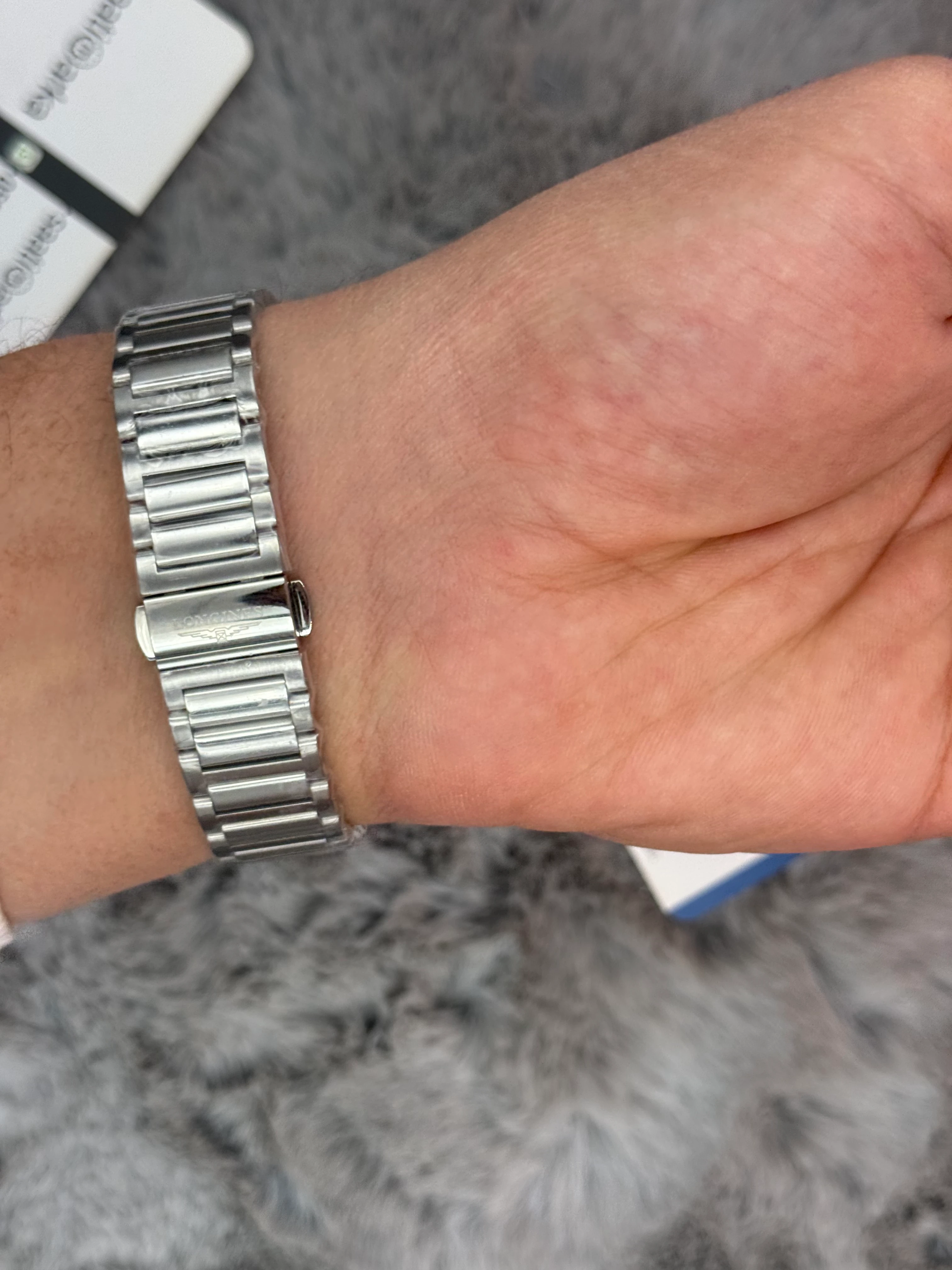 LONGINES CONQUEST CHRONOGRAPH 42MM ŞAMPANYA KADRAN SİLVER KASA KORDON