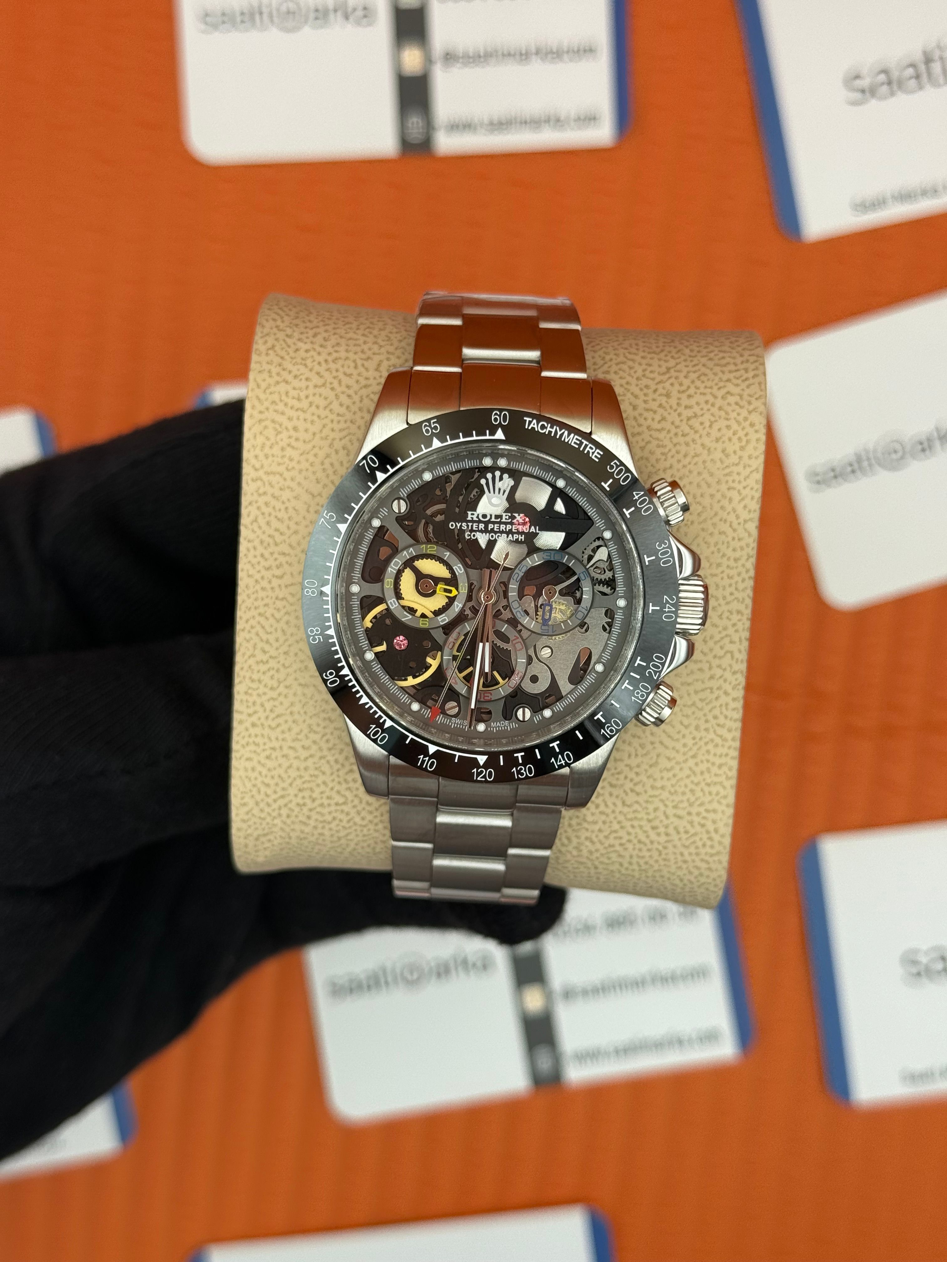 ROLEX Daytona juan pablo montoya çelik kasa-kordon