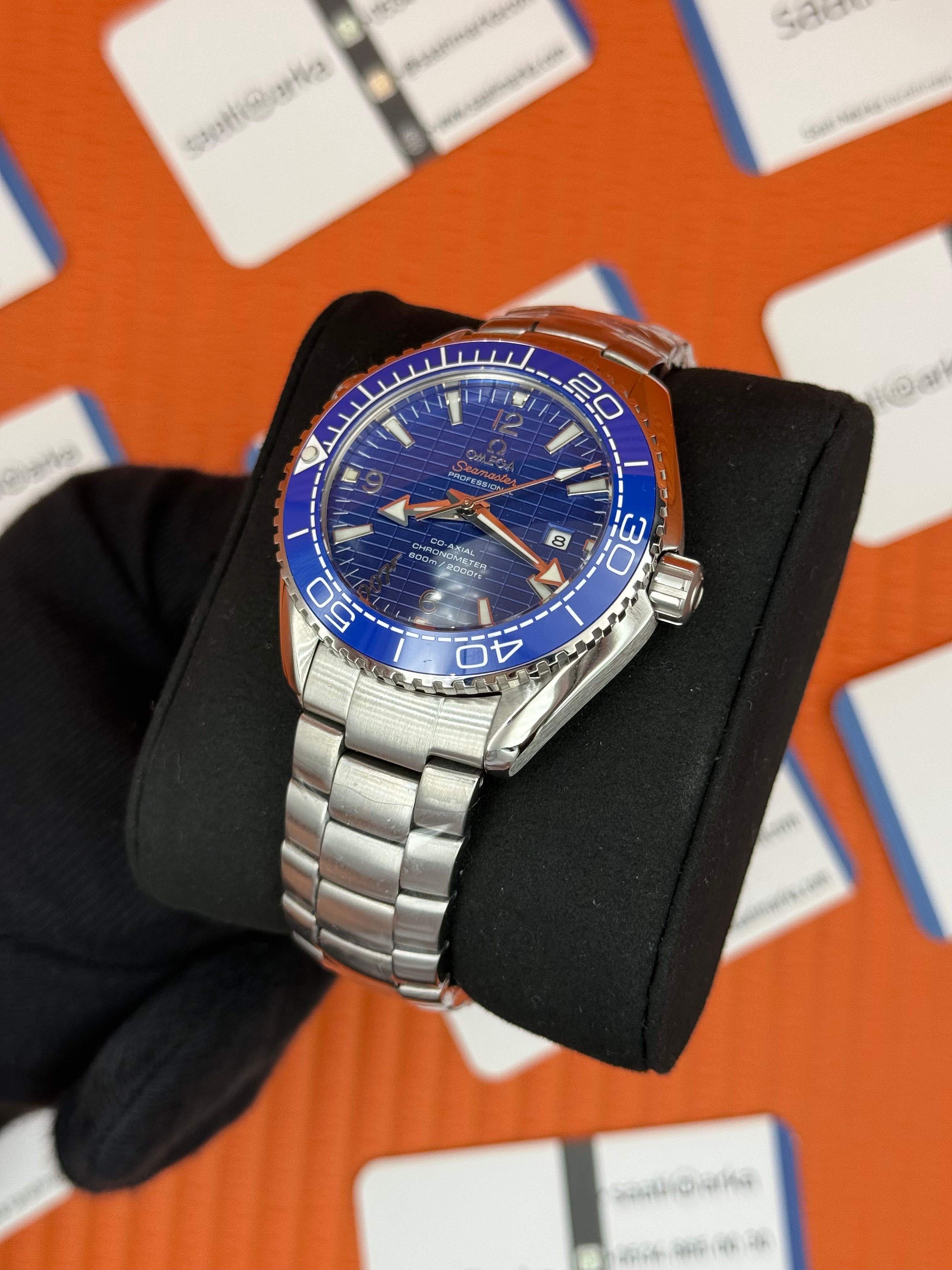OMEGA SEMASTER CHRONOMETER 600M MAVİ KADRAN BEZEL SİLVER KASA KORDON 