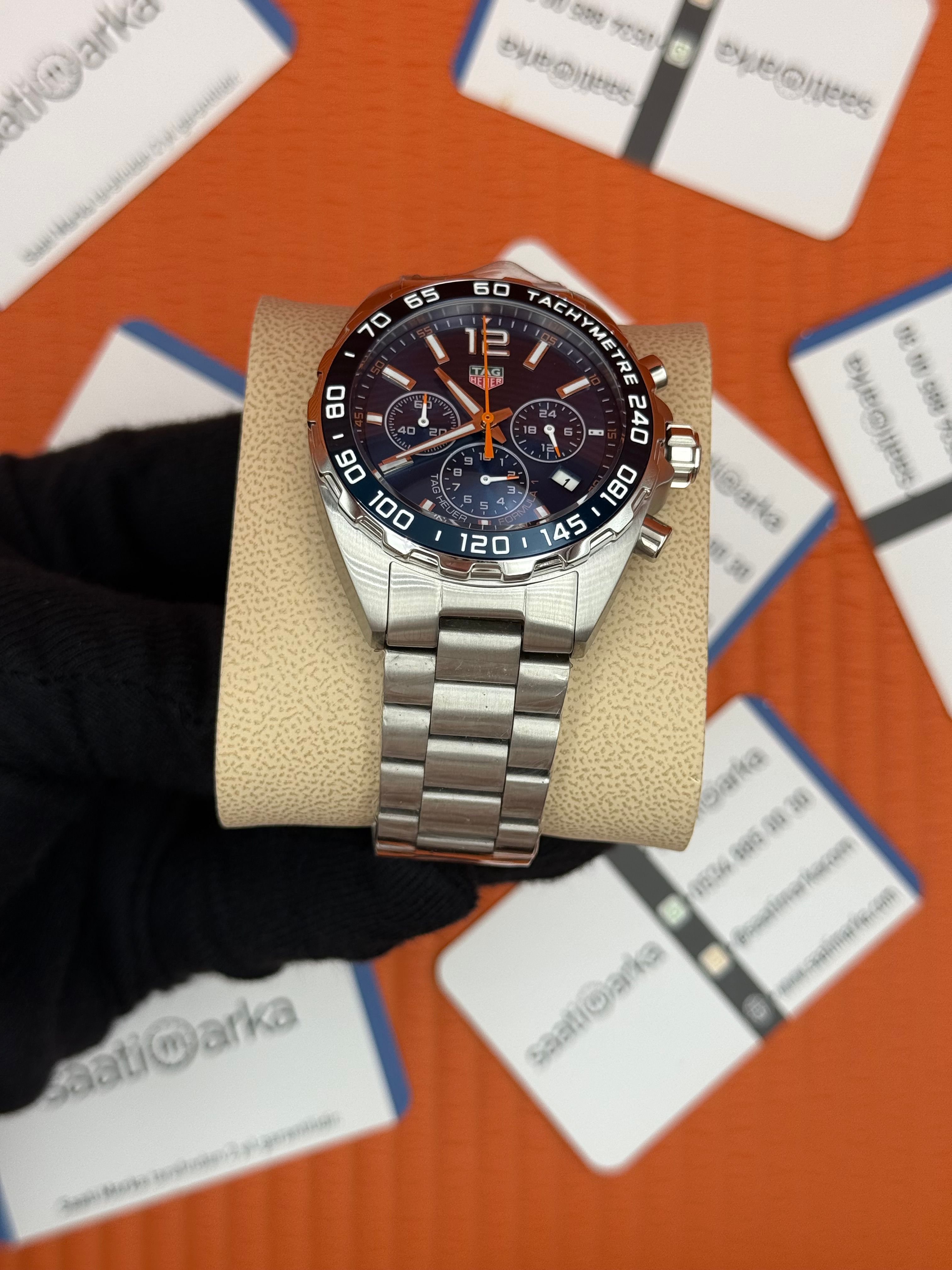 TAGHEUER FORMULA LACİVERT KADRAN 