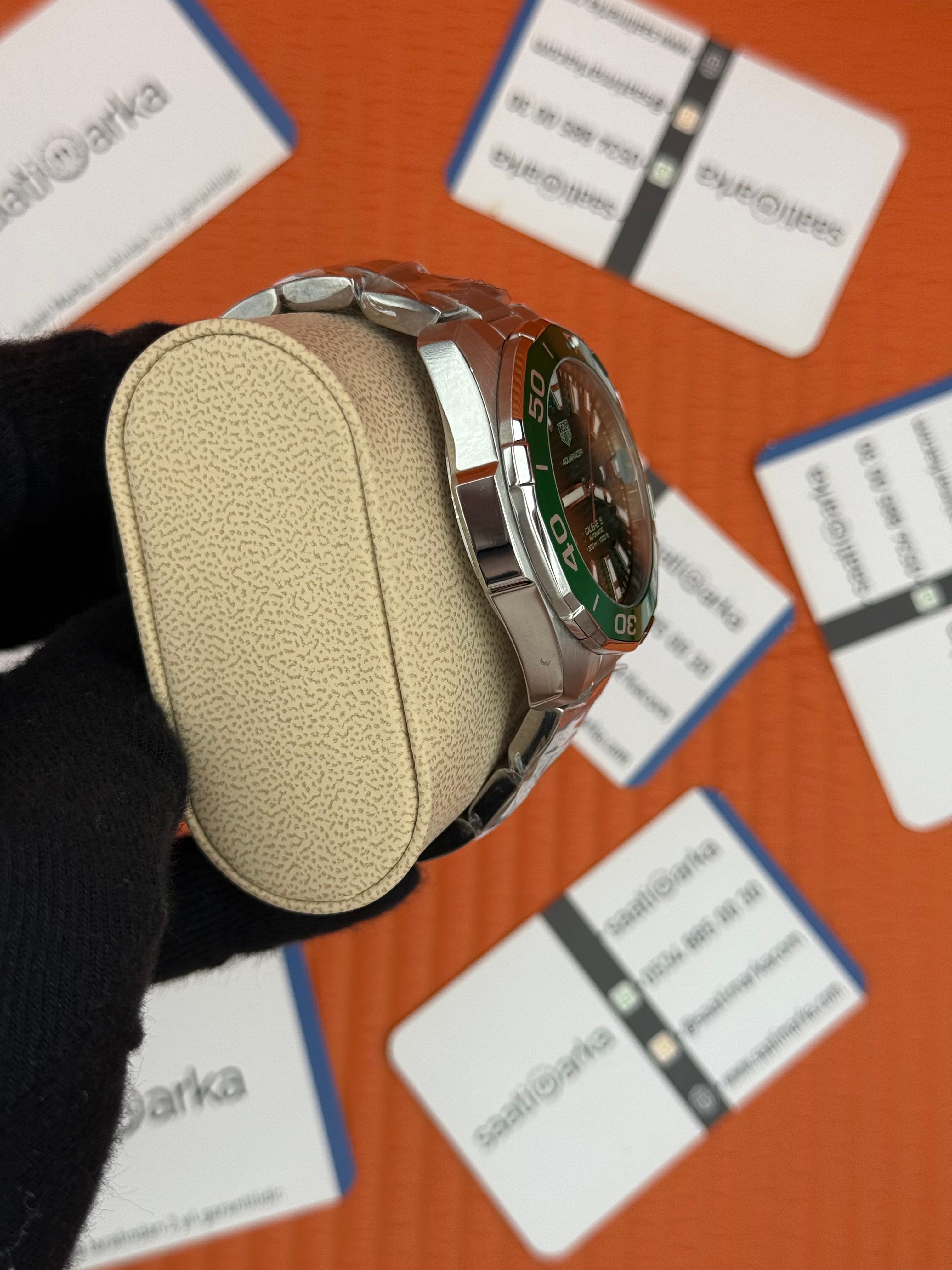 TAGHEUER GALİBRE 5 AQUARACER YEŞİL KADRAN