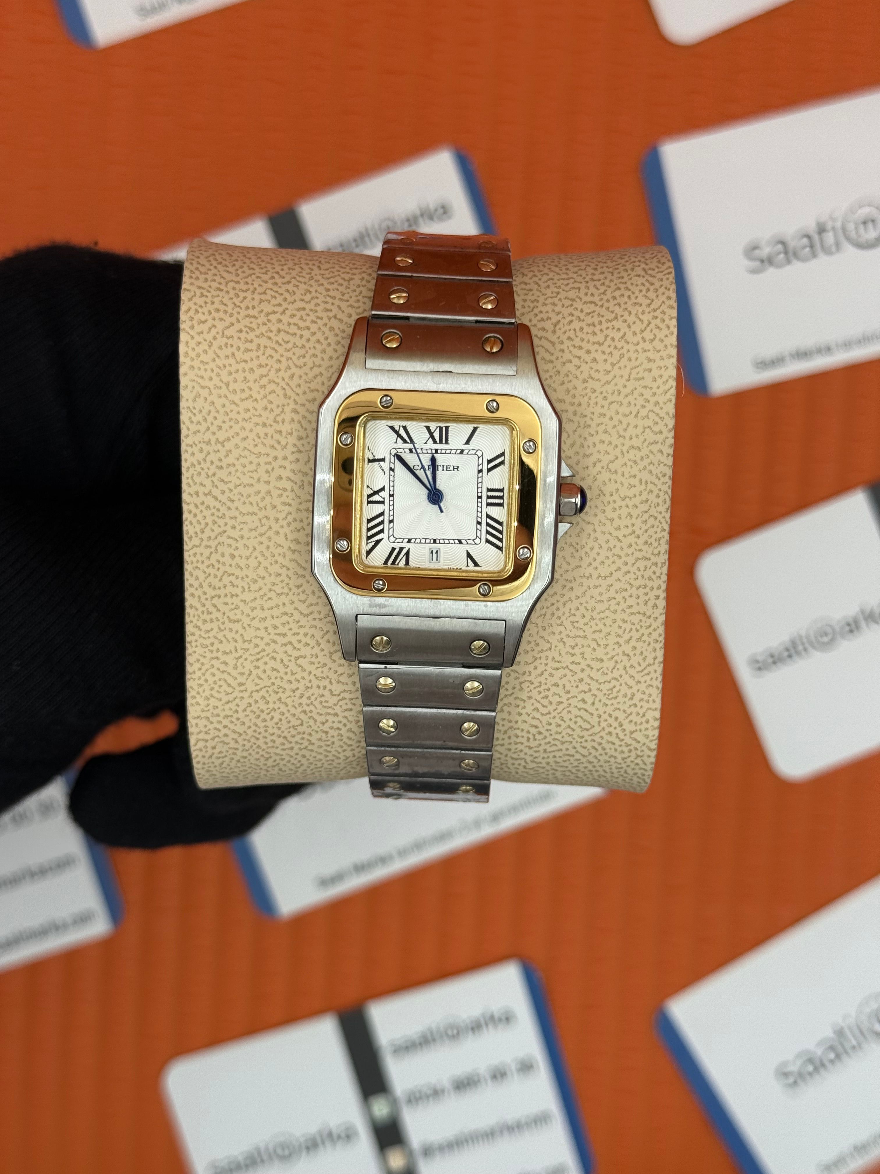 CARTİER Santos 27mm kadın kol saati