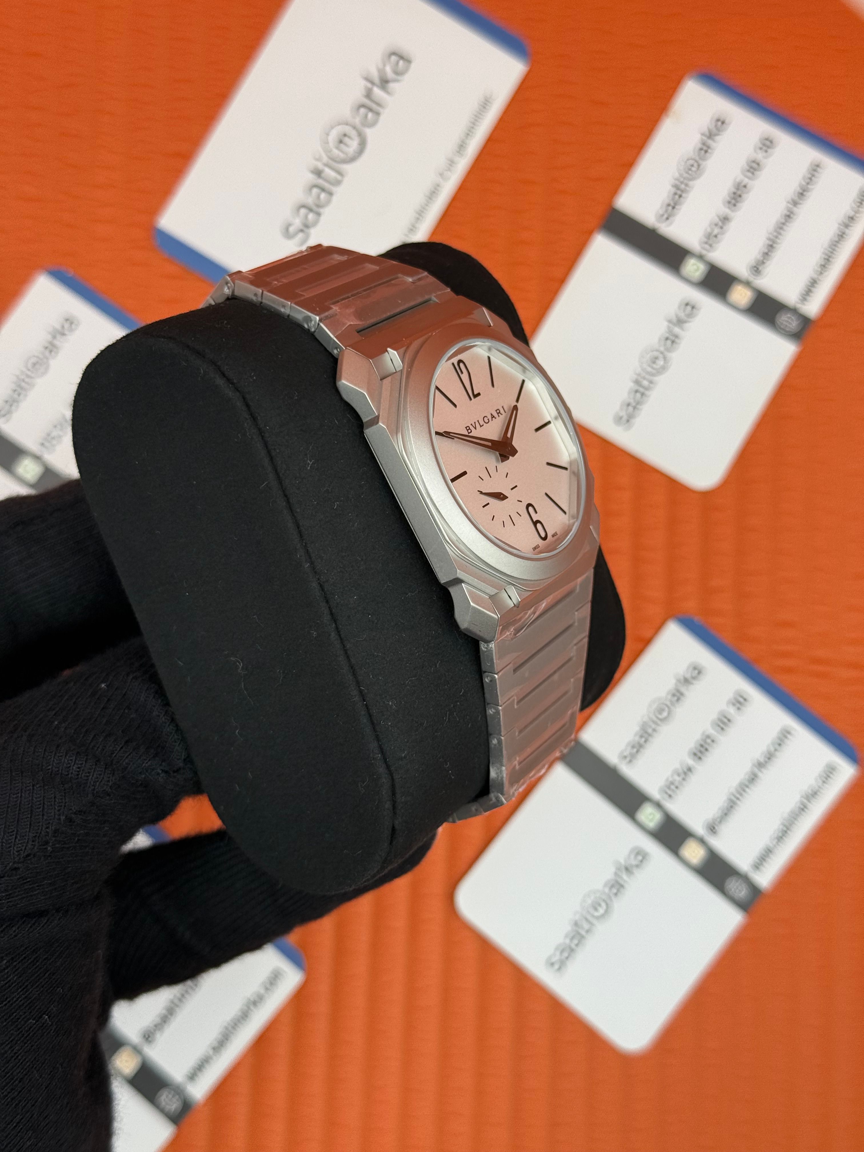 BVLGARI OCTO BEYAZ KADRAN