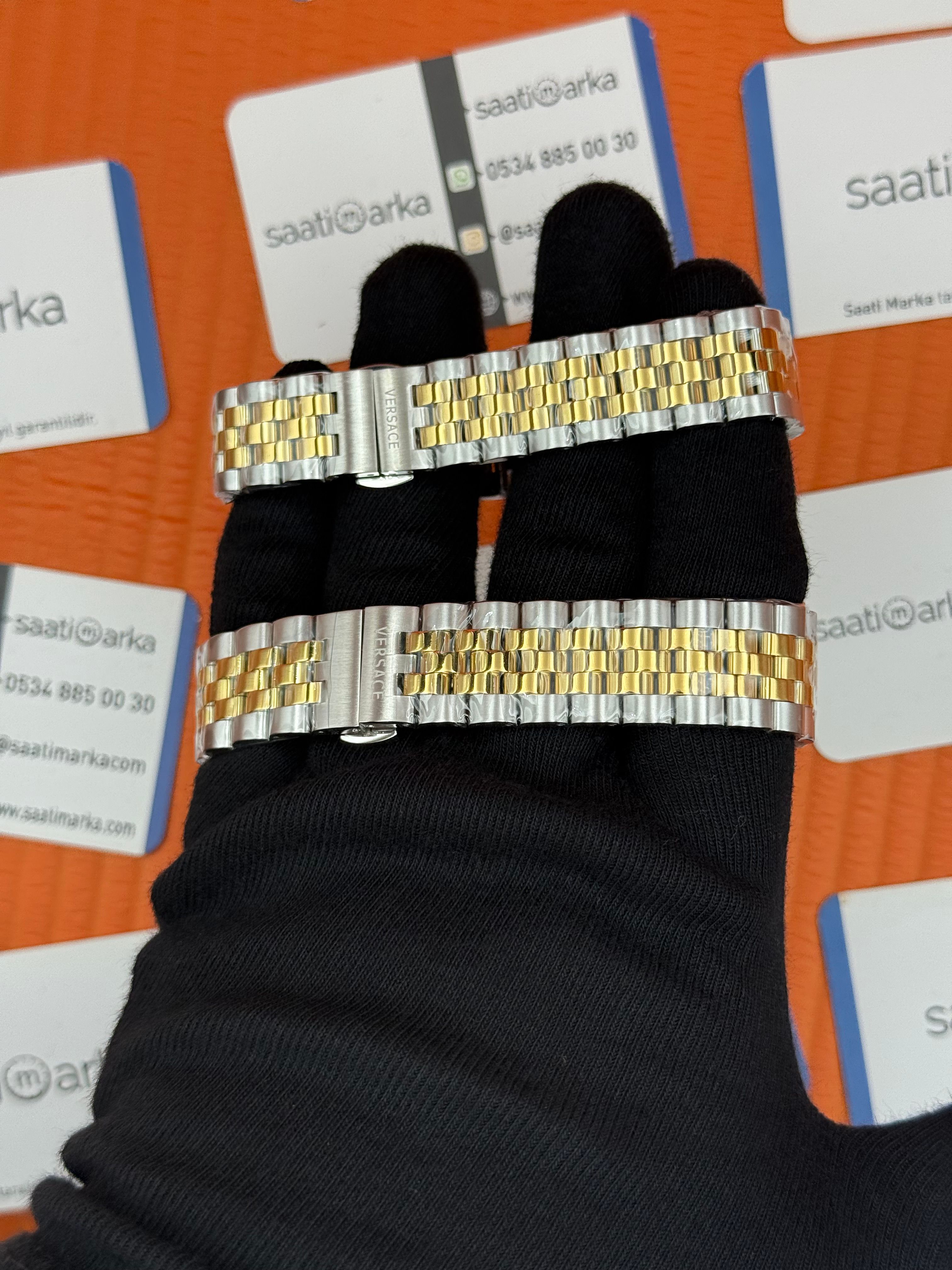 VERSACE çift kombini kadın 36mm erkek 42mm