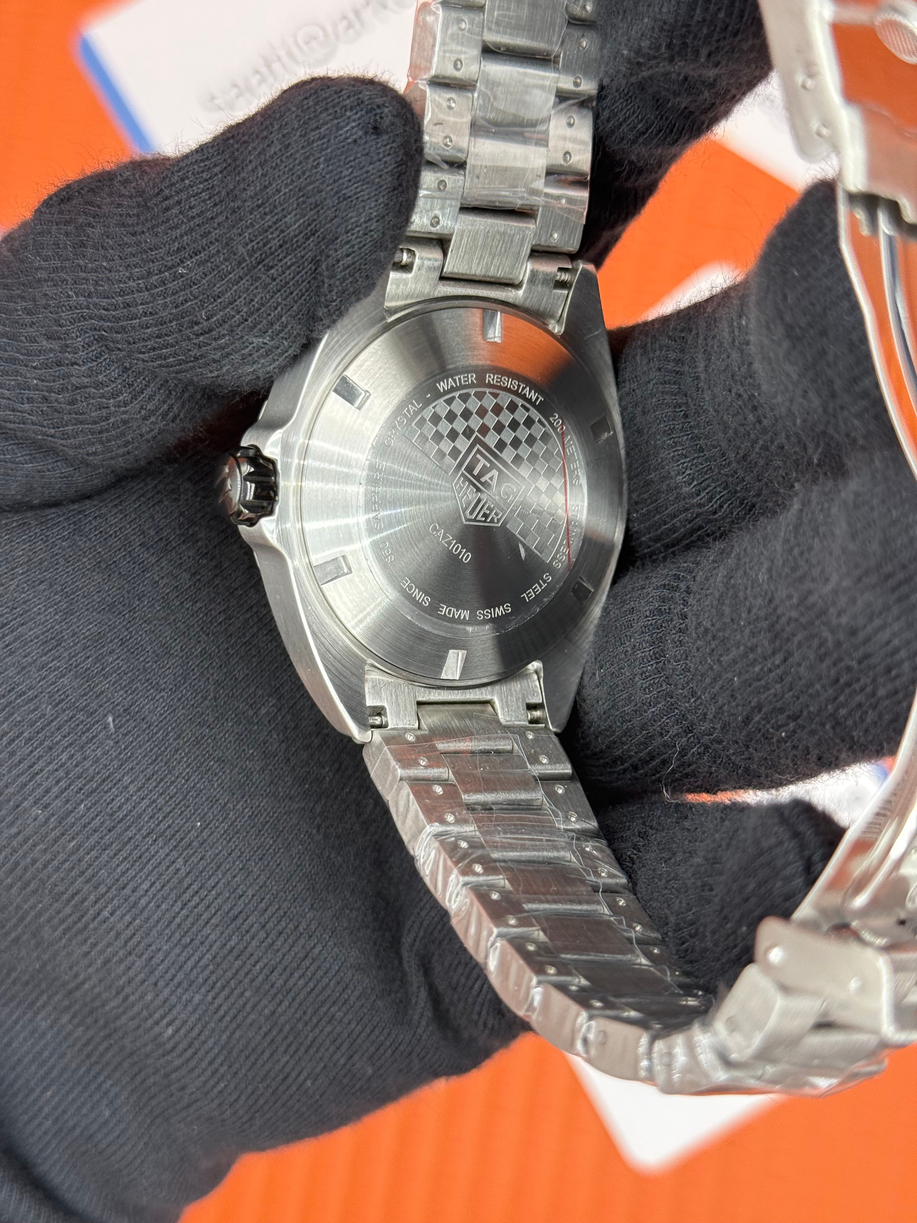 TAGHEUER FORMULA SARI KADRAN SİYAH BEZEL
