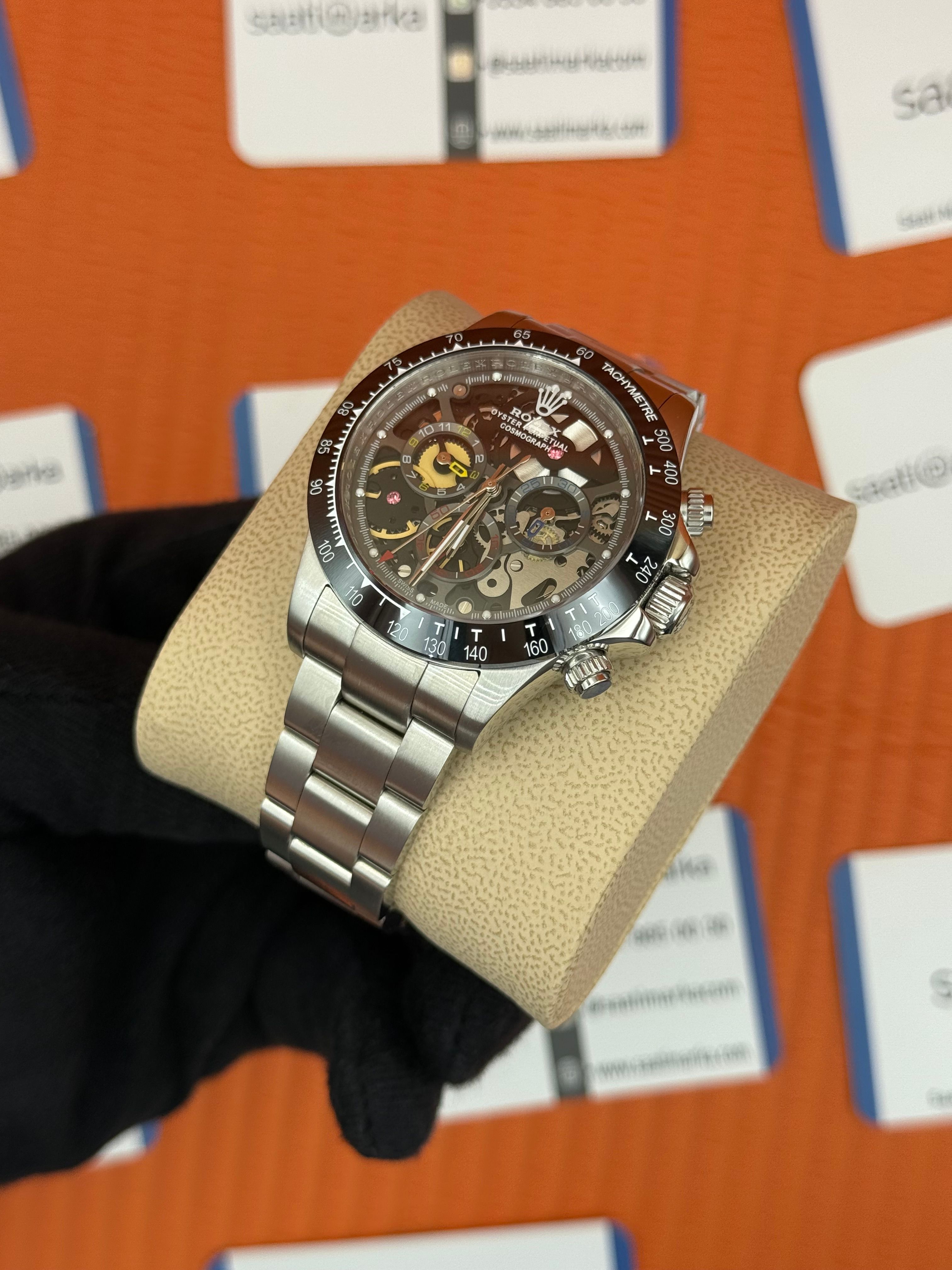 ROLEX Daytona juan pablo montoya çelik kasa-kordon