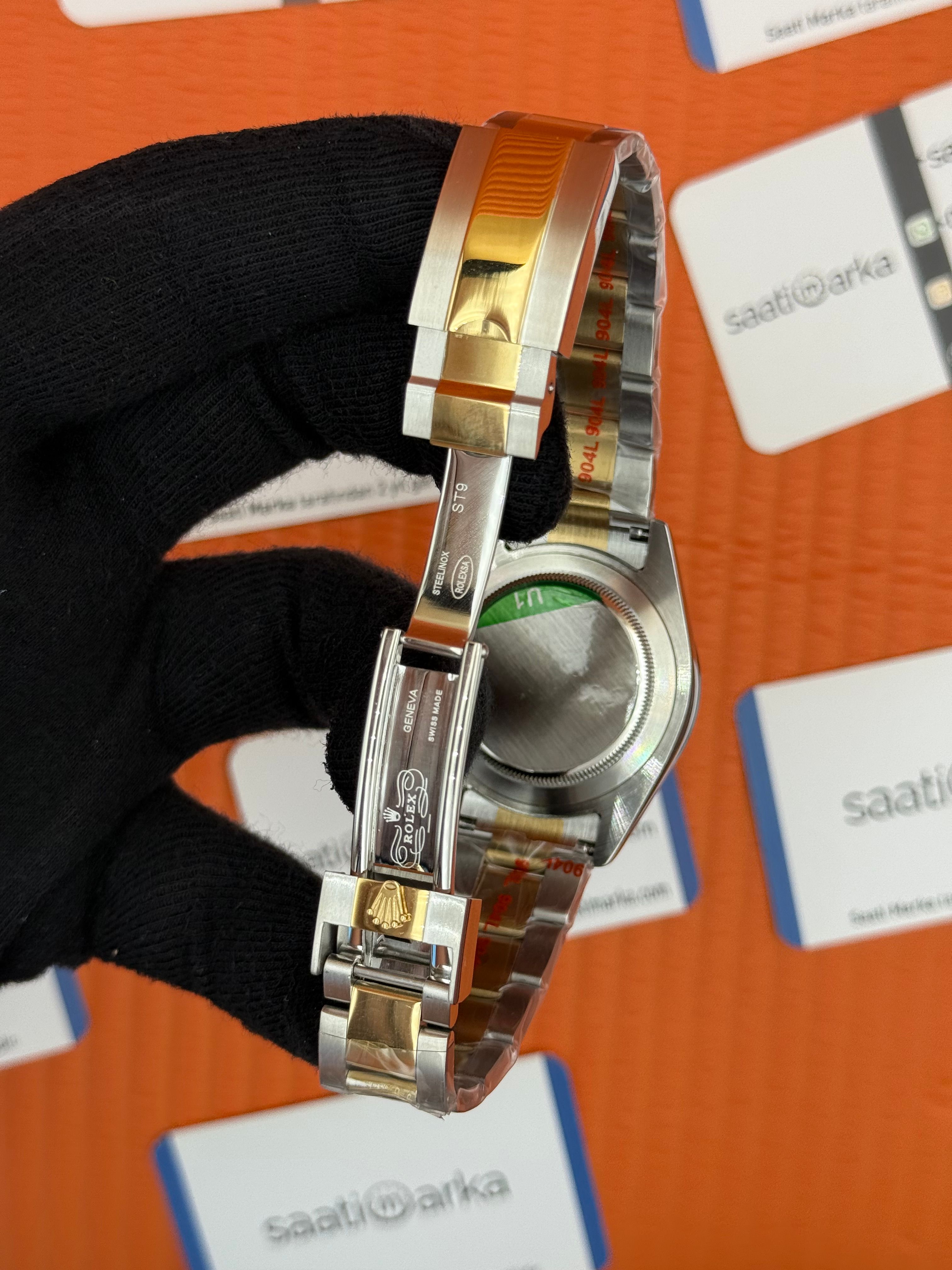 ROLEX Daytona colourful dial gold silver kasa-kordon