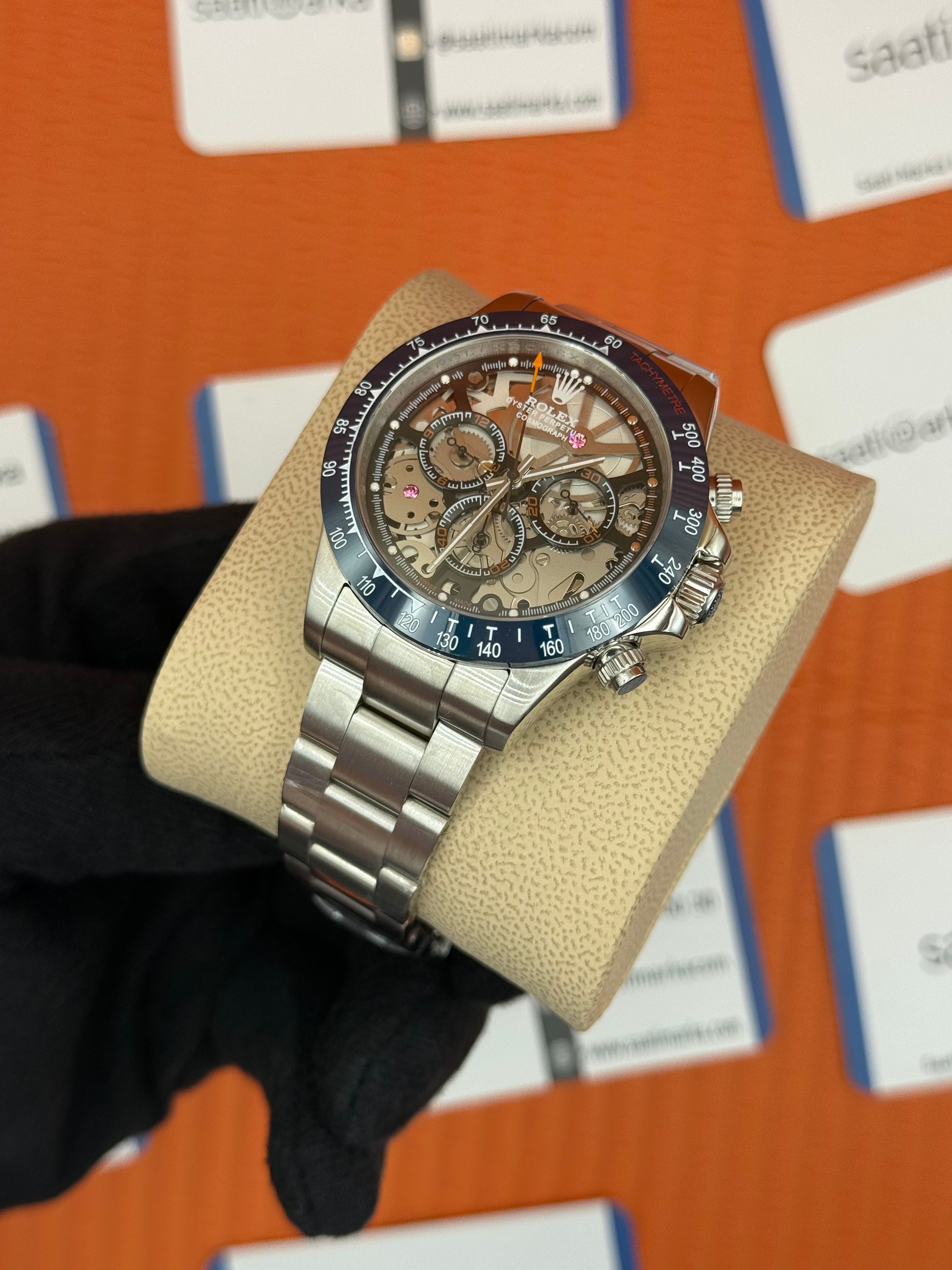 ROLEX Daytona juan pablo montoya çelik kasa-kordon 