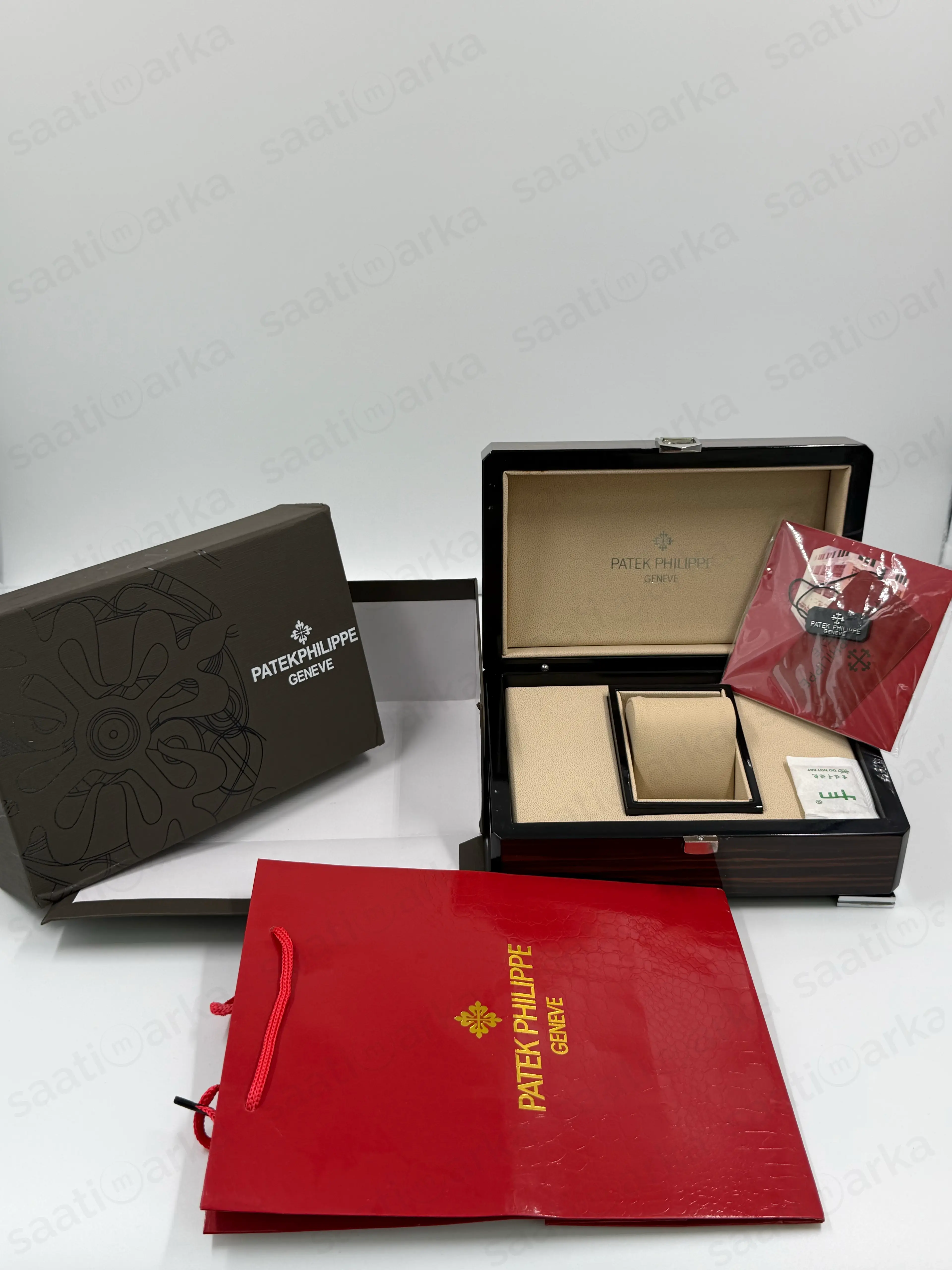 PATEK PHILIPPE腕時計ボックス PATEK PHILIPPE LÜKS AHŞAP SAAT KUTUSU – FULL SET
