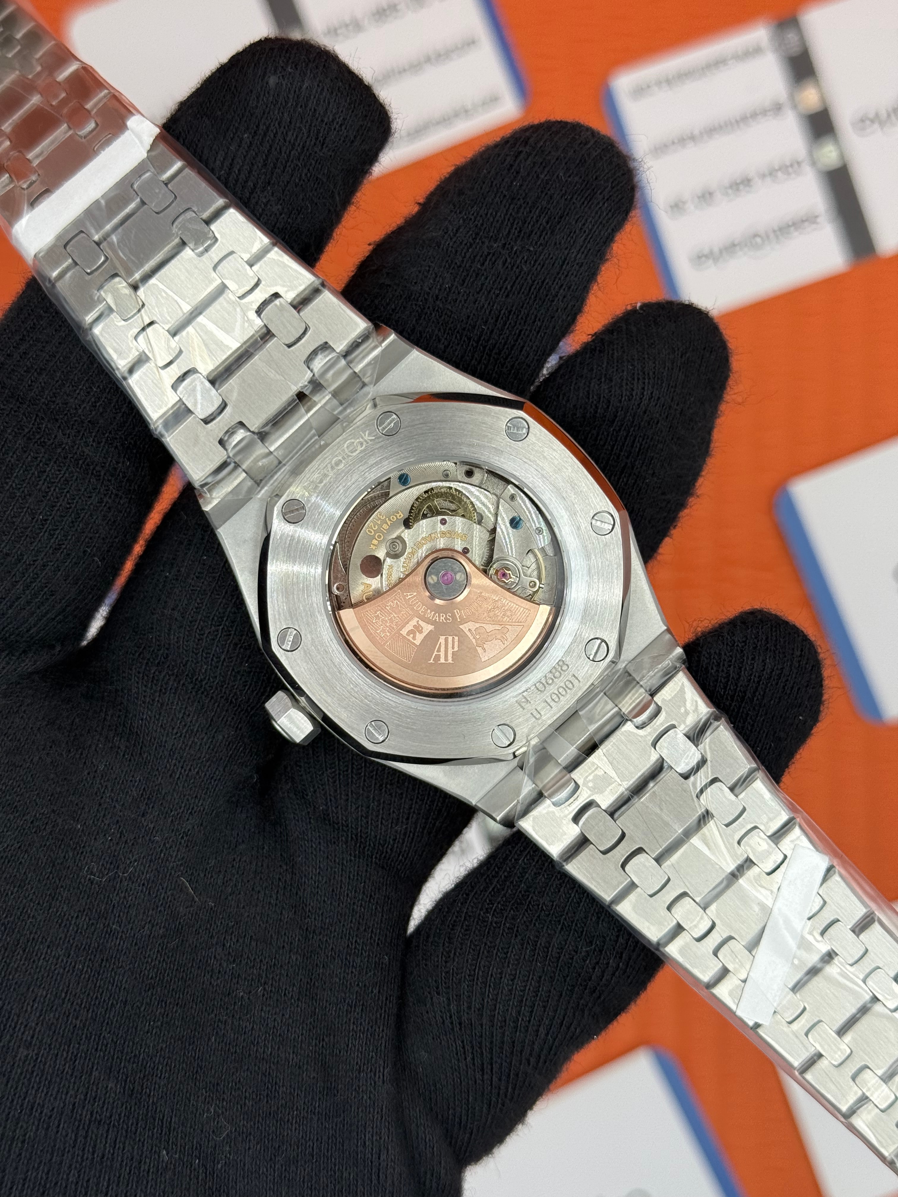 AUDEMARS PİGUET ROYAL OAK MAVİ KADRAN SİLVER KASA KORDON AUTOMATİK