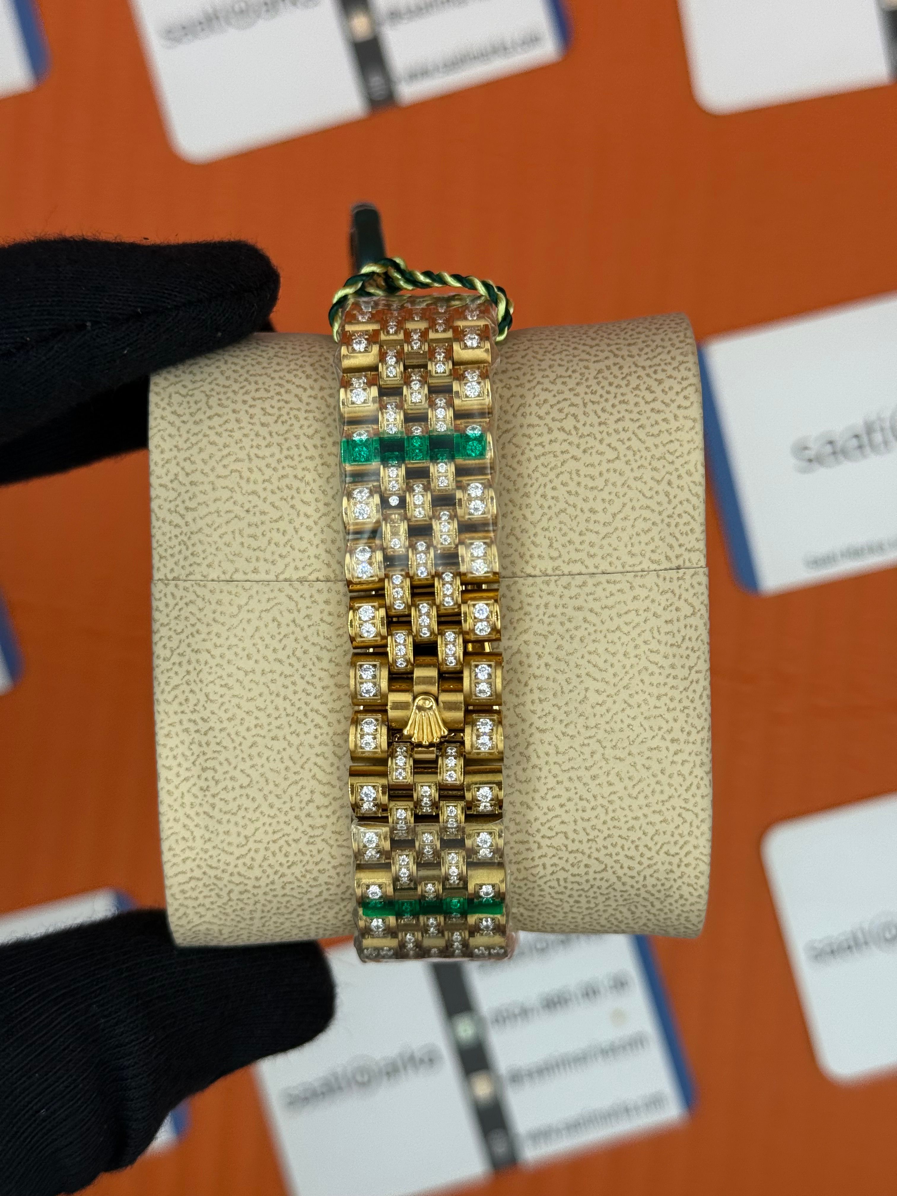 ROLEX Datejust full diamond 41mm gold