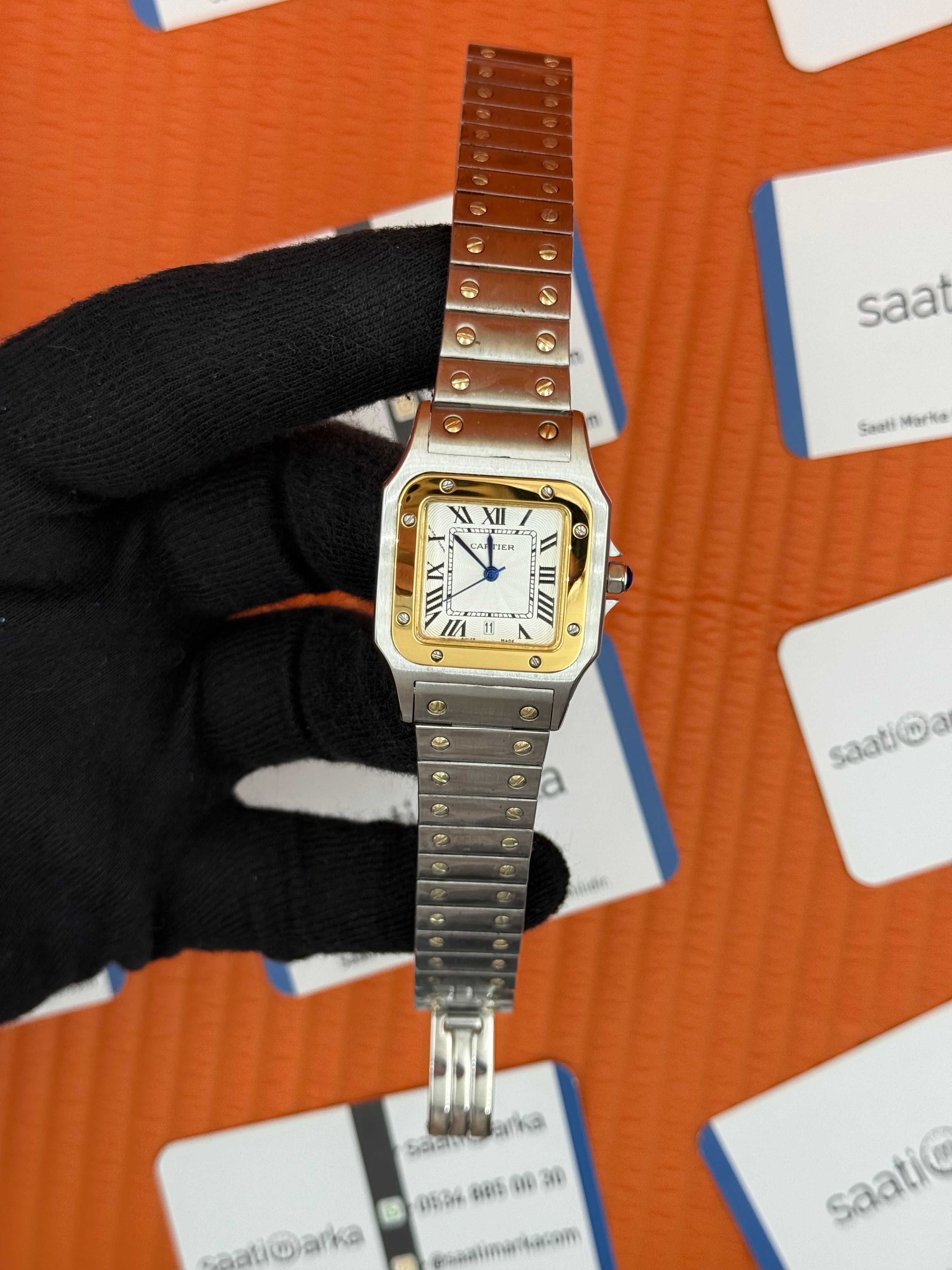 CARTİER Santos 27mm kadın kol saati