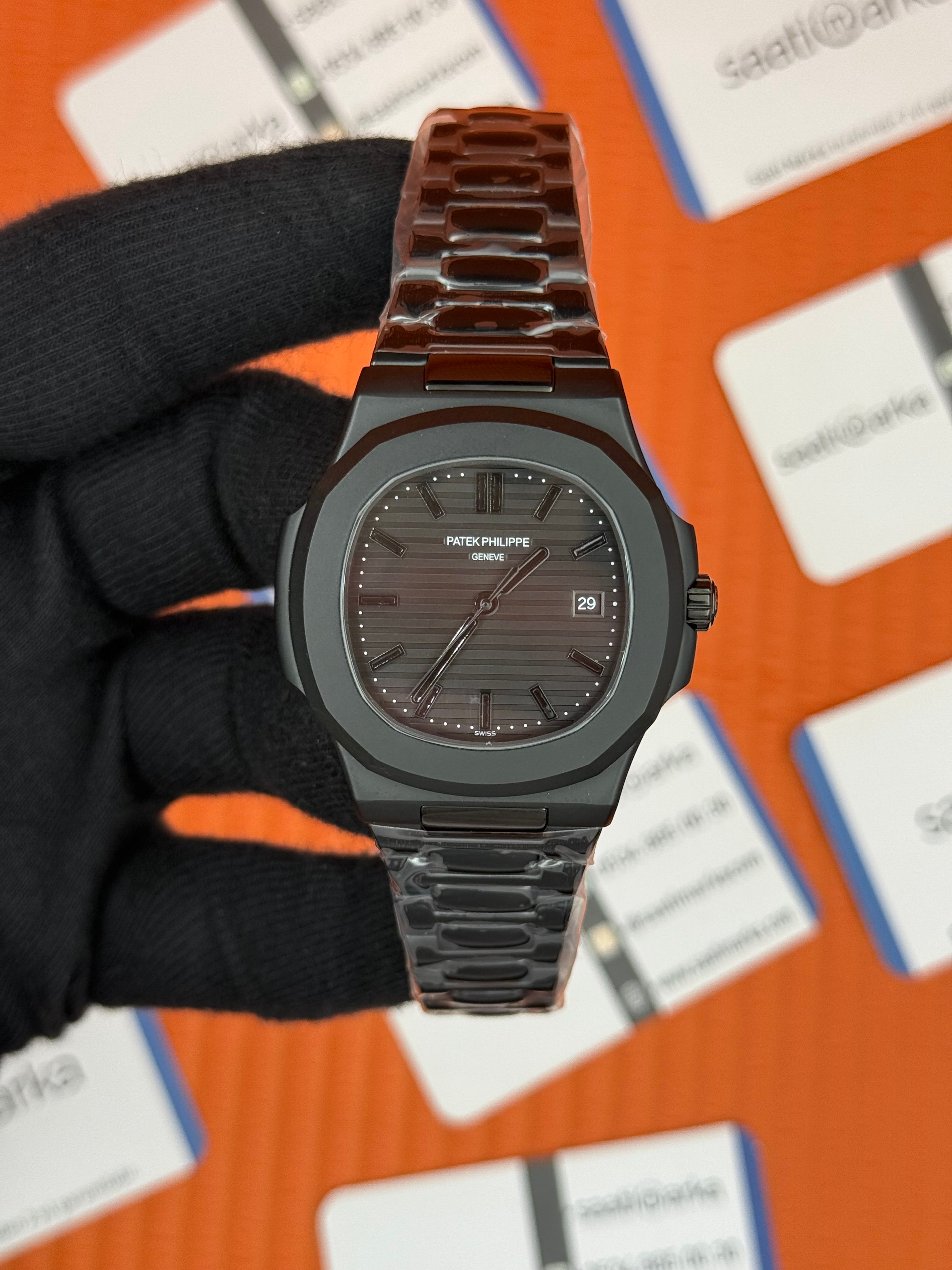 PATEK PHILIPPE NAUTİLUS BAMFORD BLACK 40MM