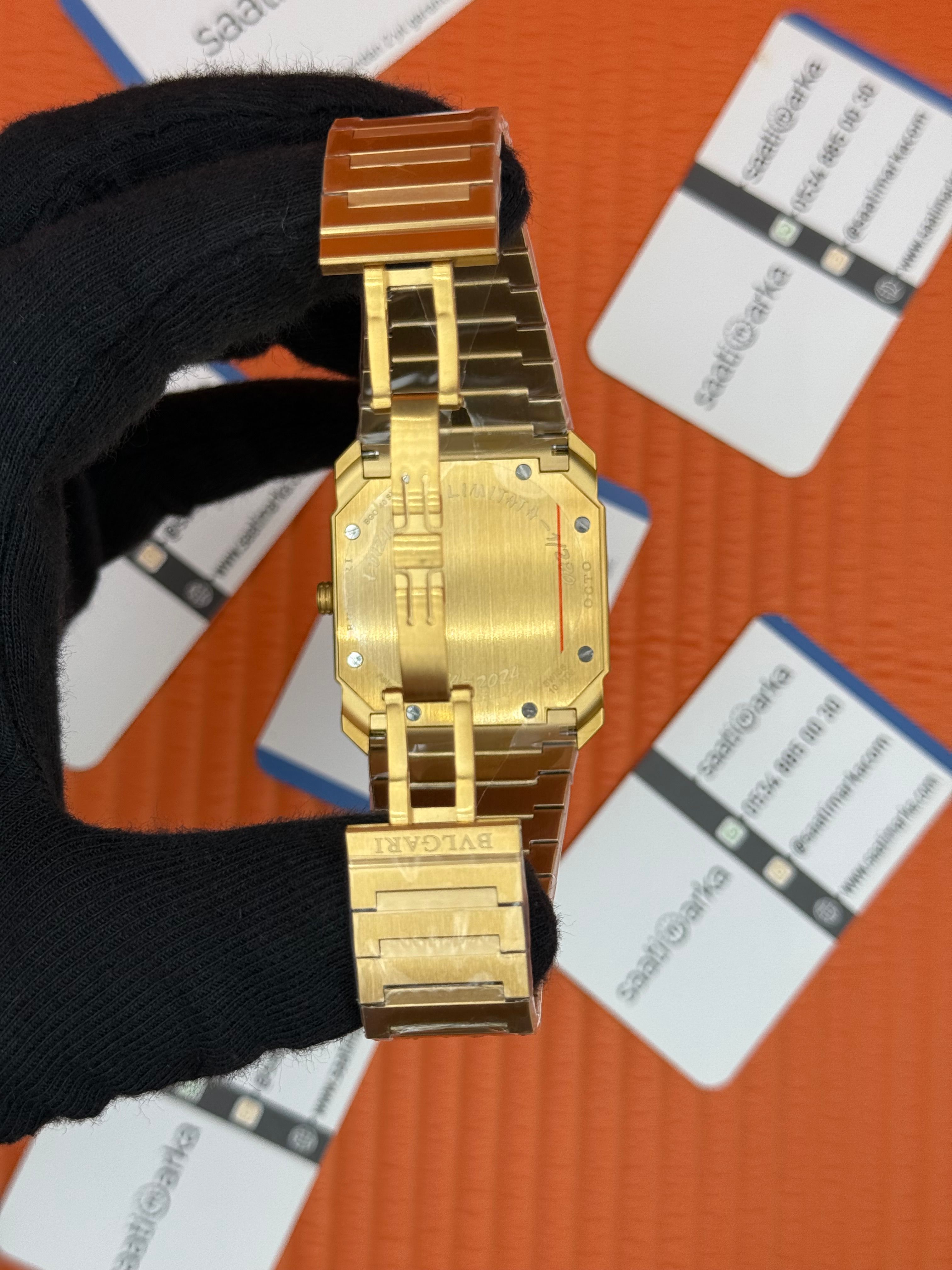 BVLGARİ OCTO GOLD RENK PUSULA KADRAN
