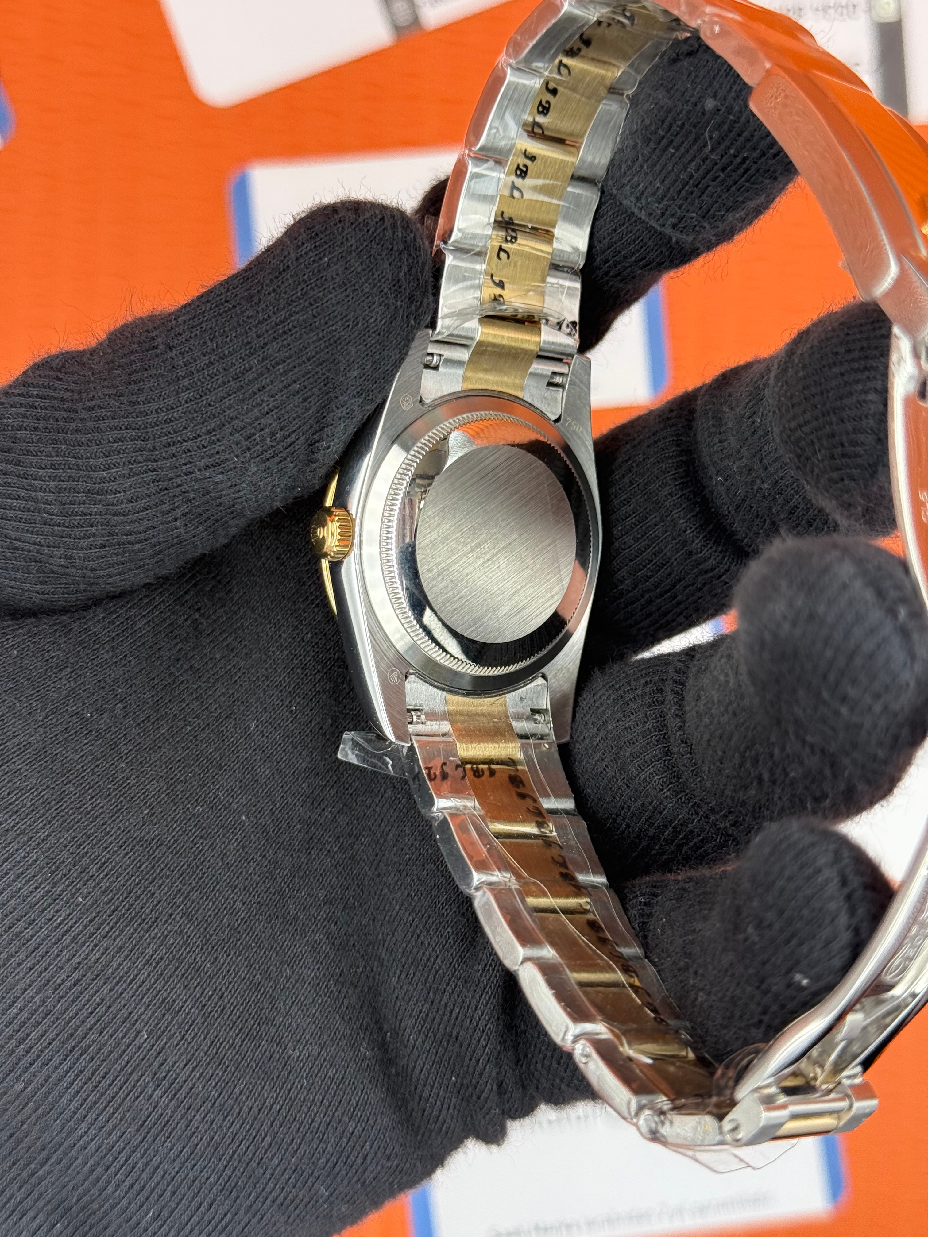 ROELX datejust 36mm oyster kordon beyaz kadran