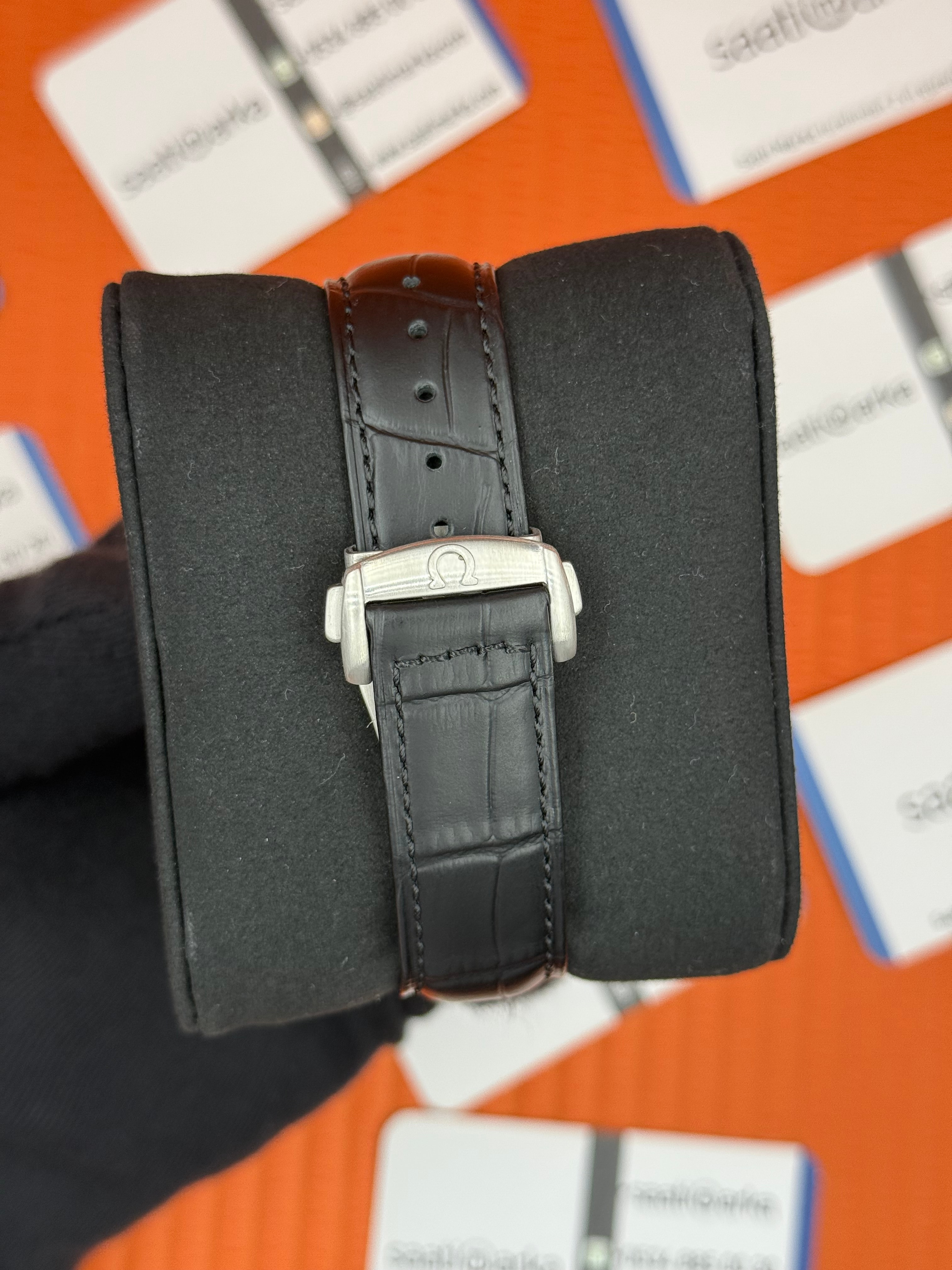 OMEGA SPEEDMASTER PORFESSIONAL DERİ SİYAH KORDON