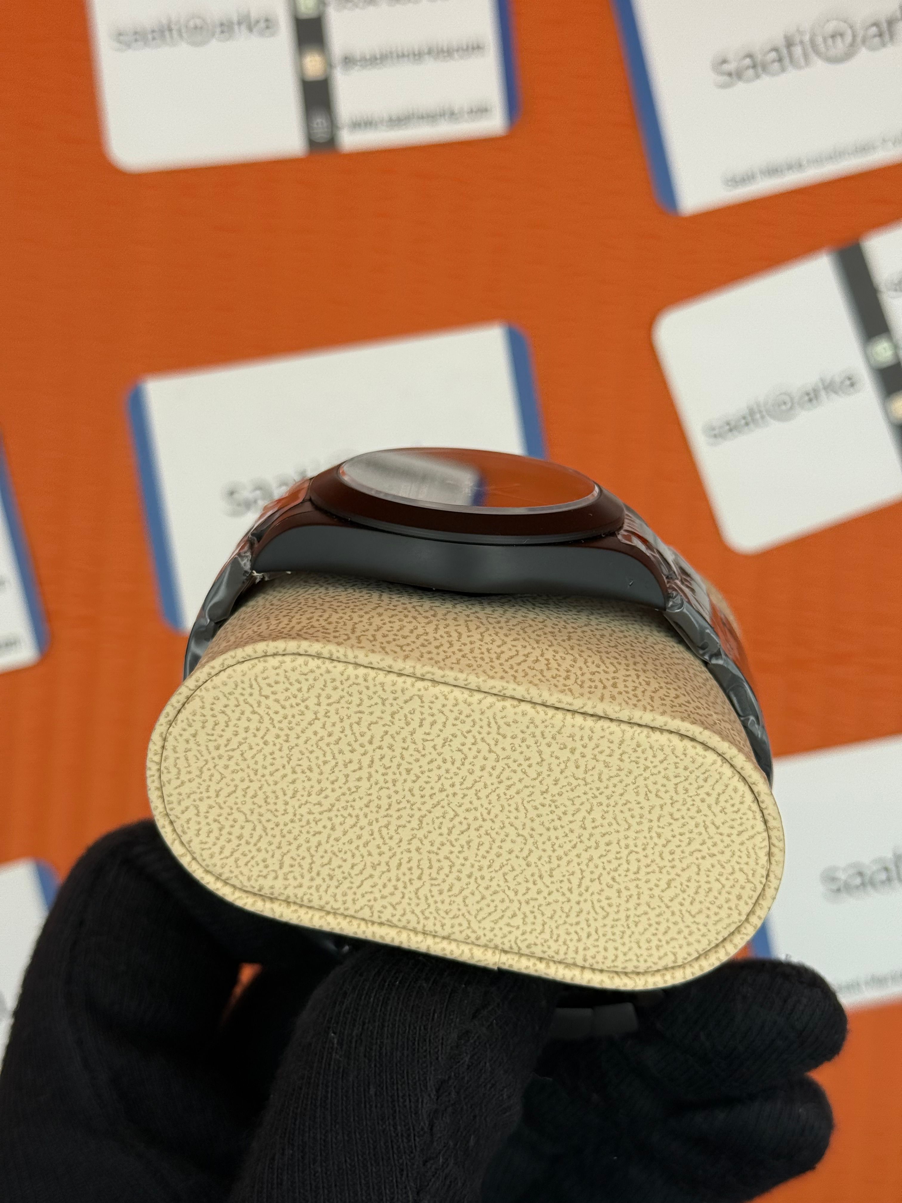 ROLEX Milgauss mat siyah kasa-kordon
