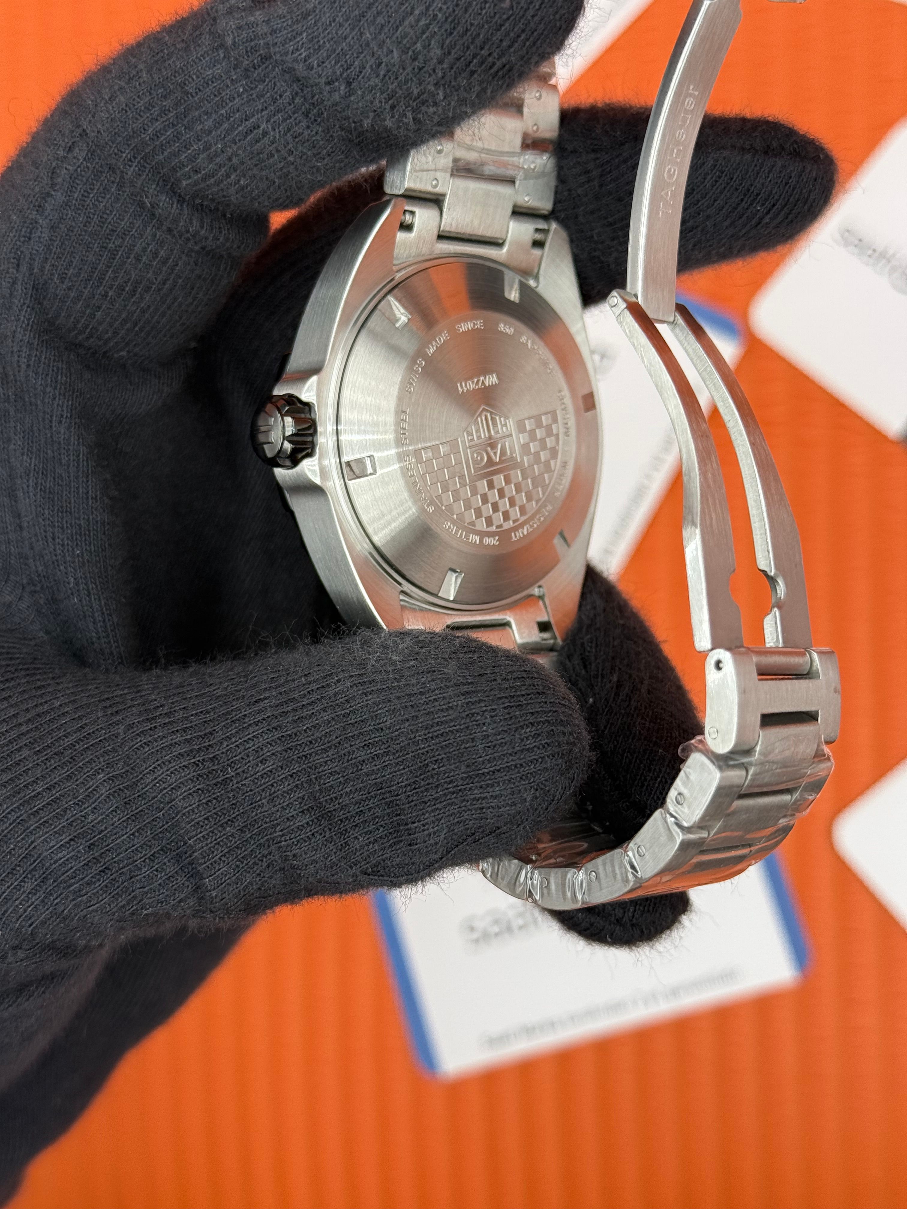 TAGHEUER FORMULA GALİBRE 5 SİYAH KADRAN SİYAH BEZEL 