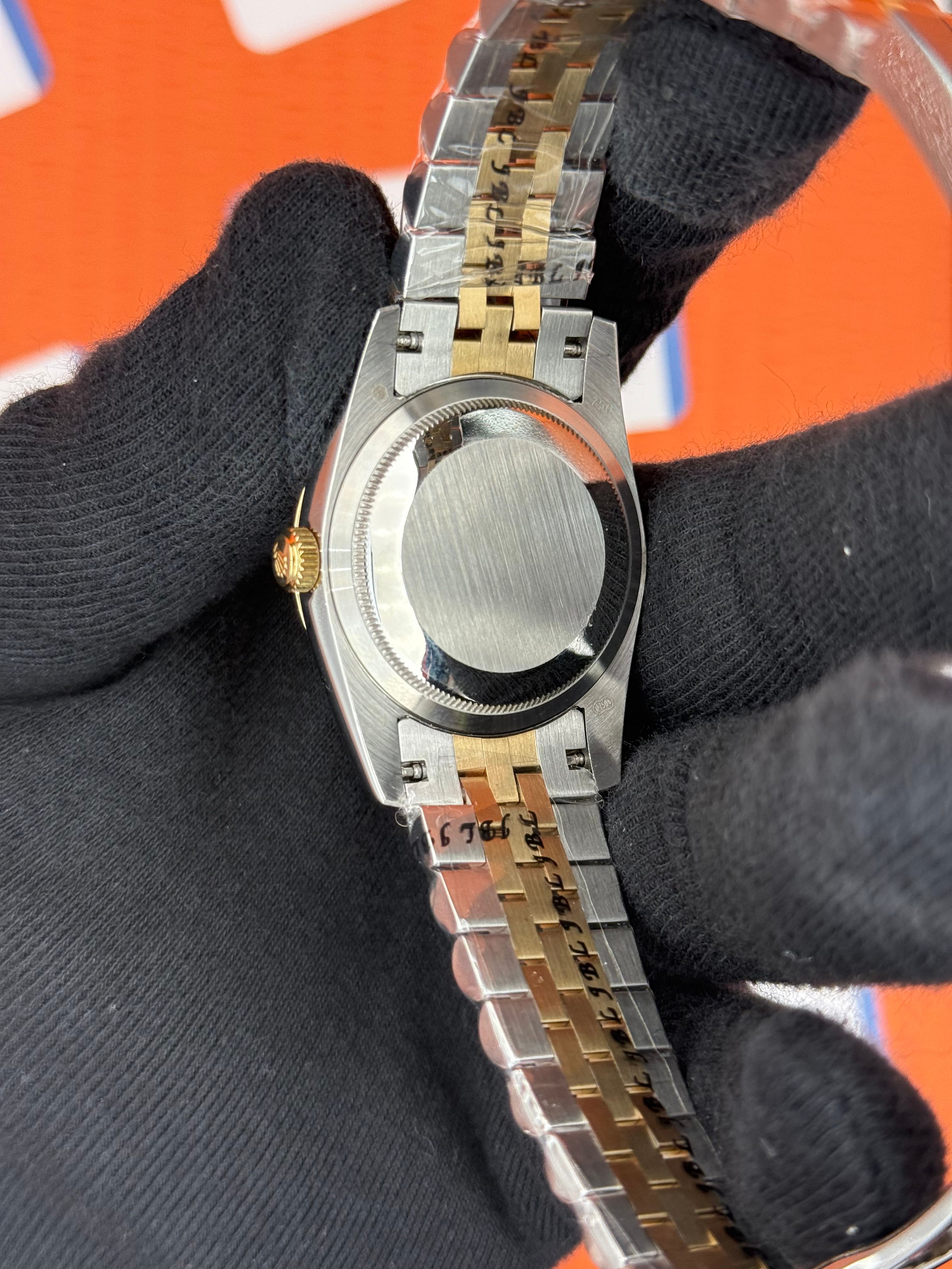 ROLEX datejust 36mm kadın kol saati gri kadran jubilee kordon