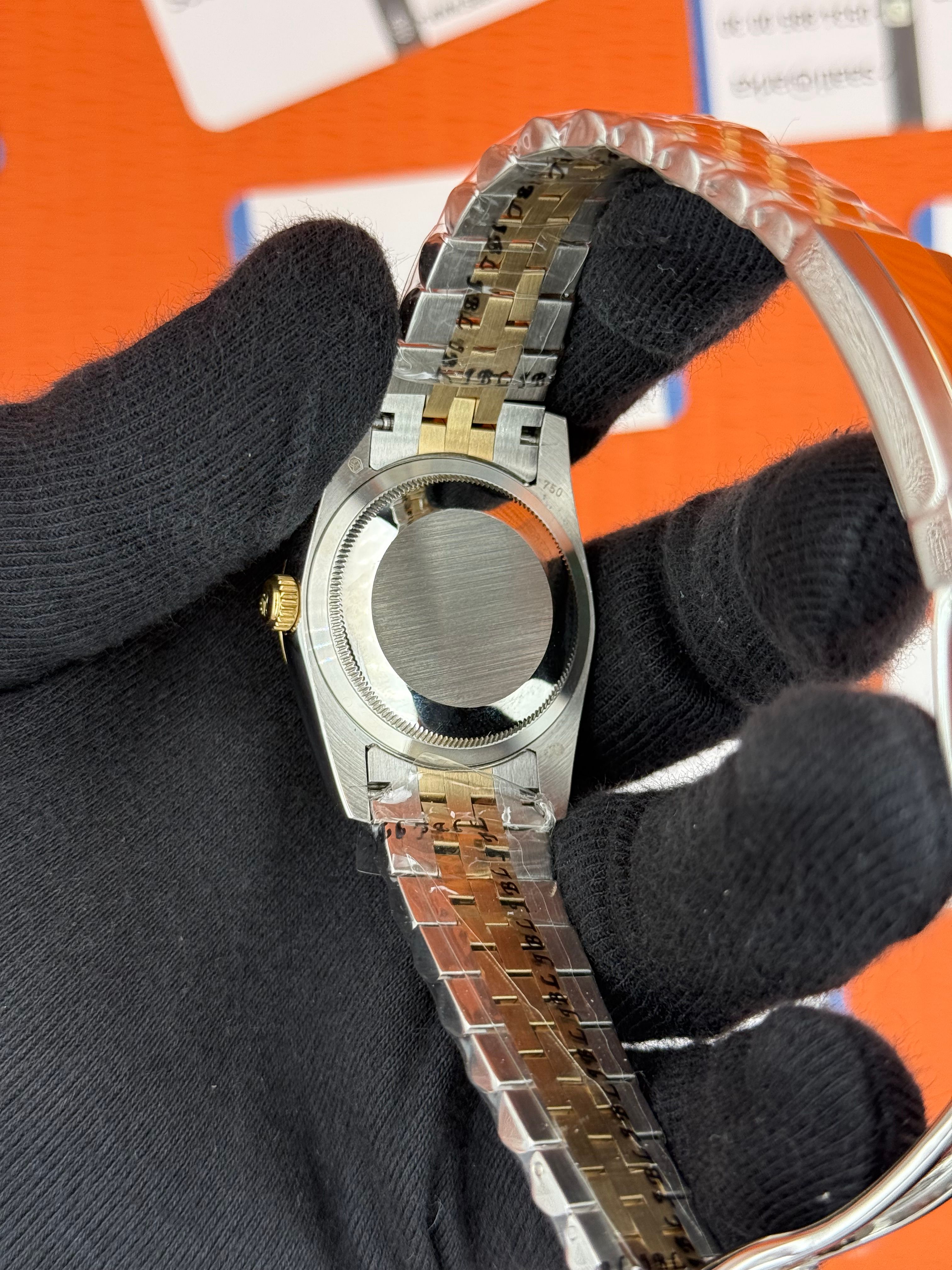 ROLEX datejust 36mm toz pembe kadran jubilee kordon
