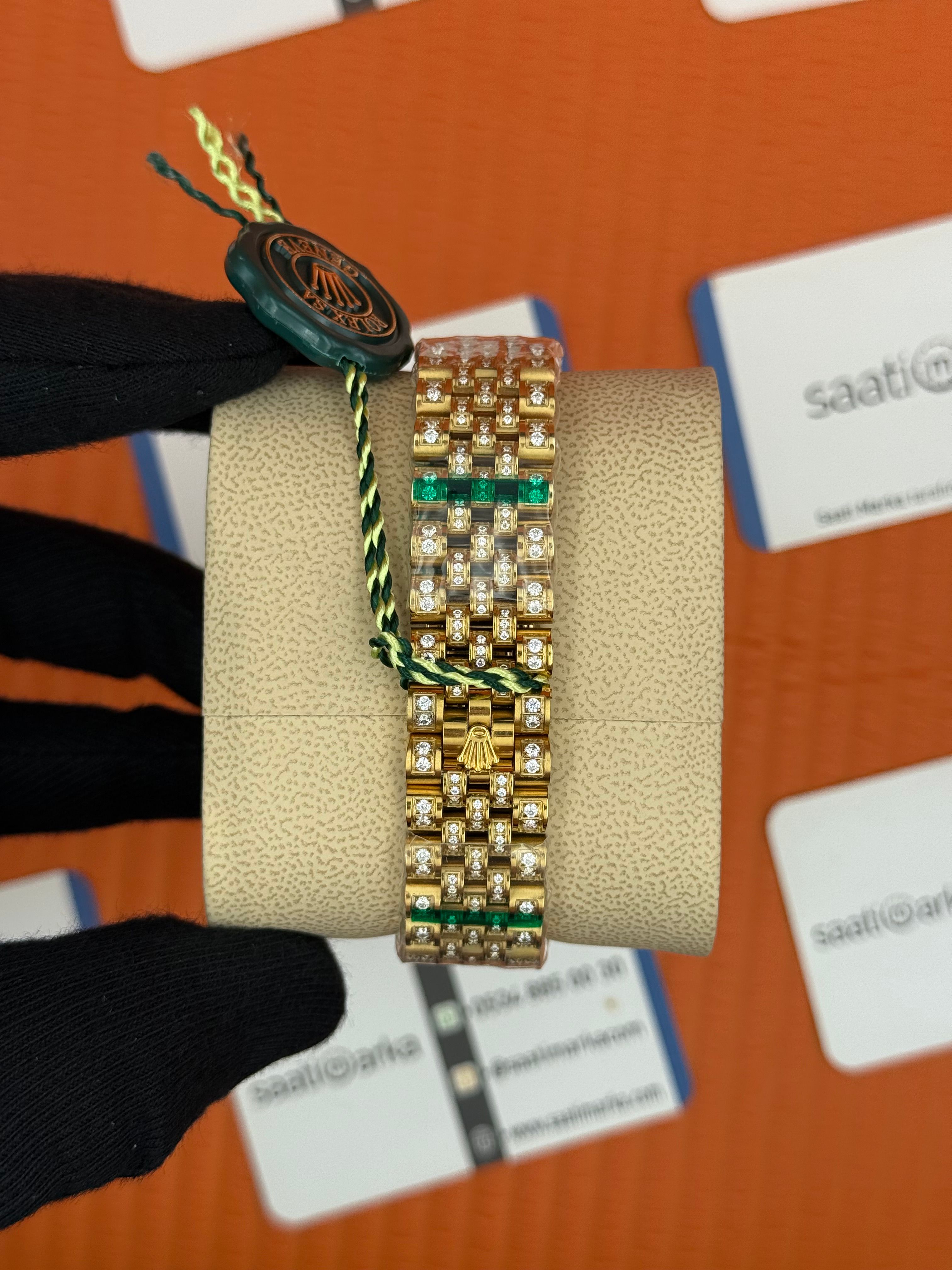 ROLEX Datejust full diamond 41mm gold