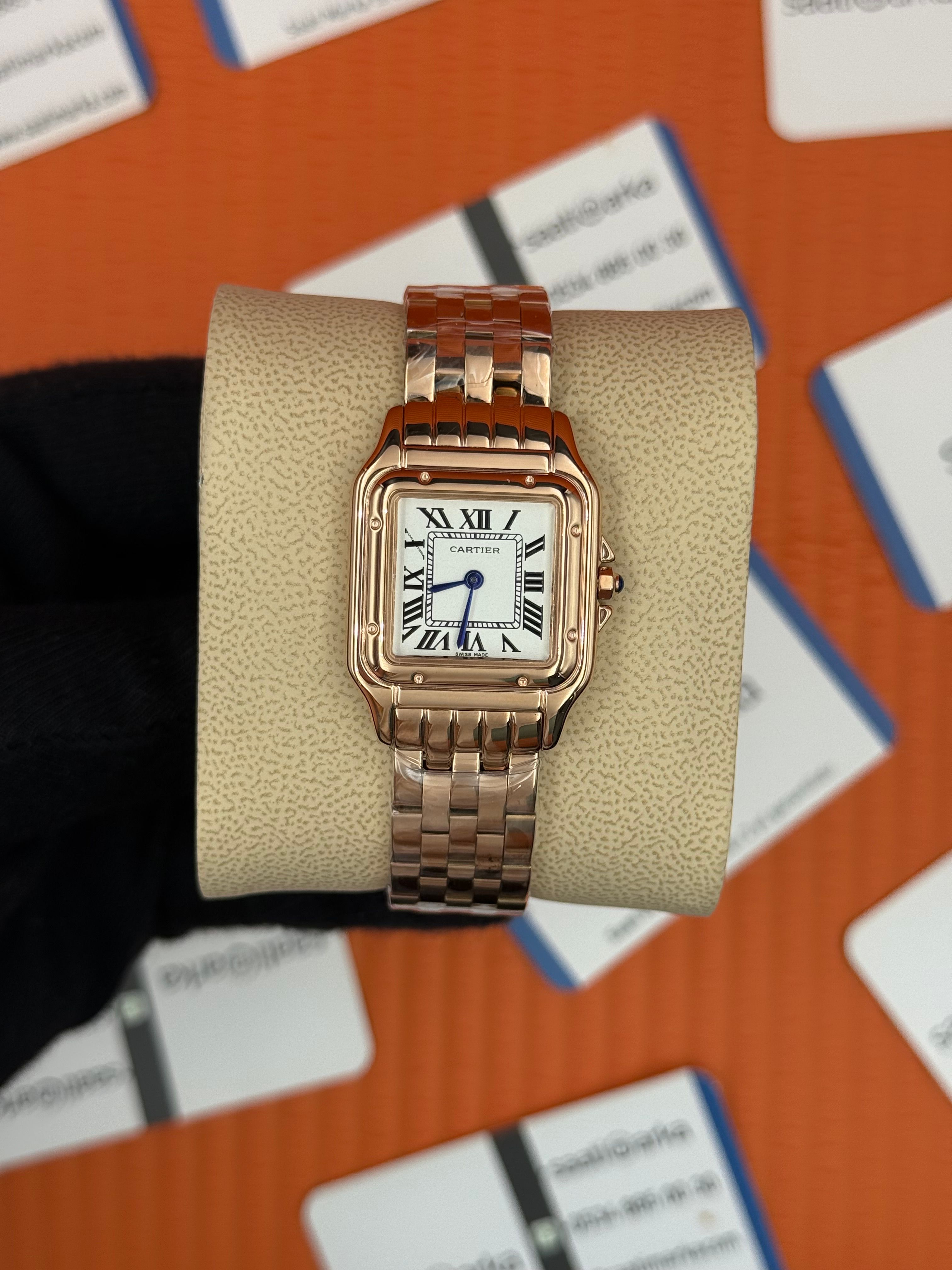 CARTIER Panthere 27mm rose kasa-kordon