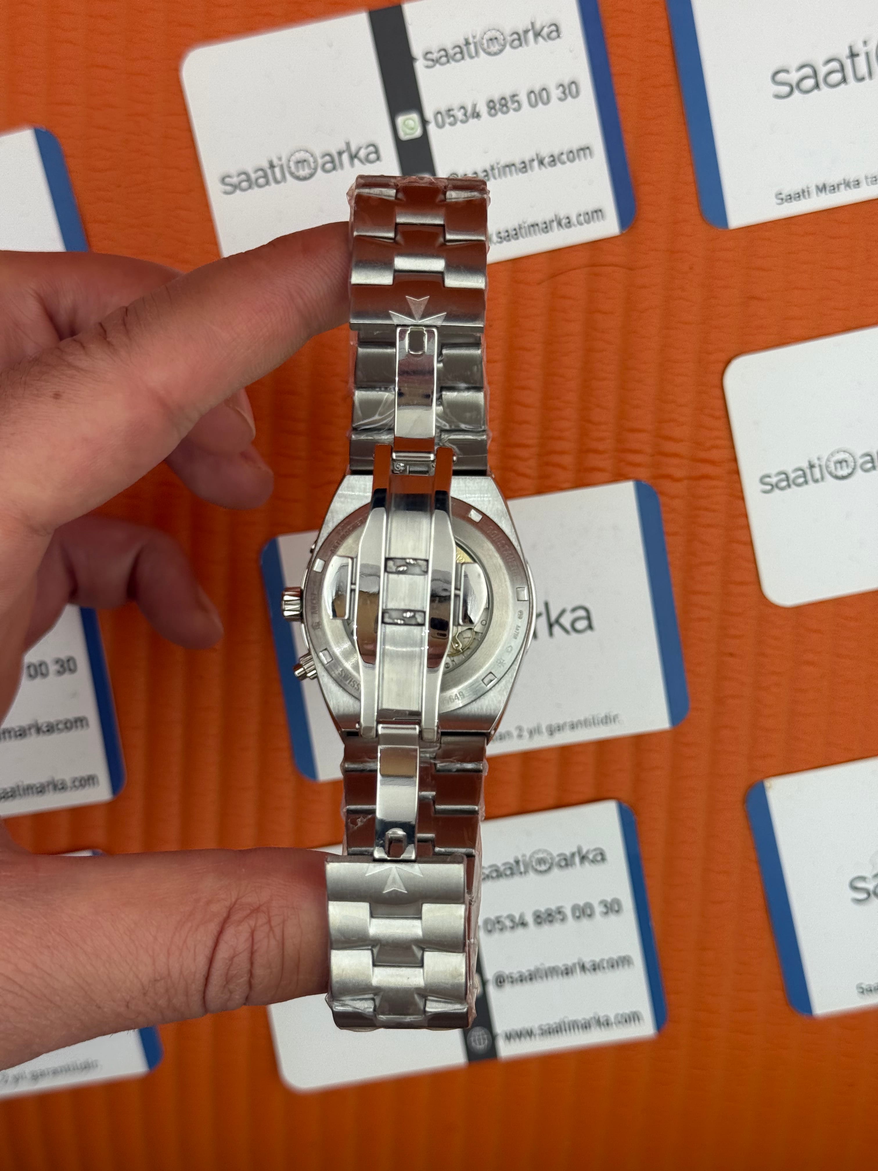 VACHERON CONSTANTIN overseas dual time 41mm yeşil kadran silver kasa kordon erkek kol saati
