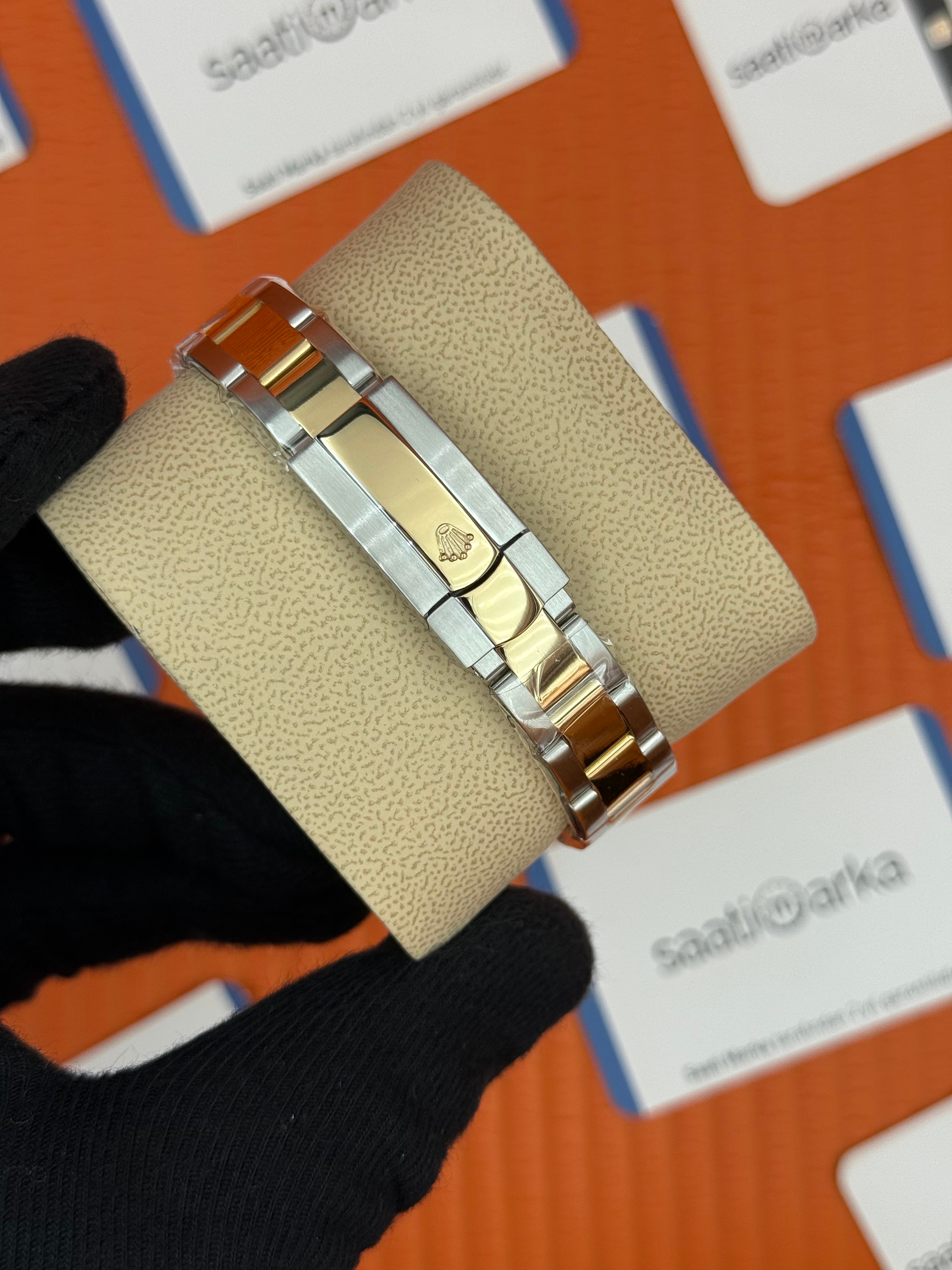 ROELX datejust 31mm gri kadran gold silver oyster kordon