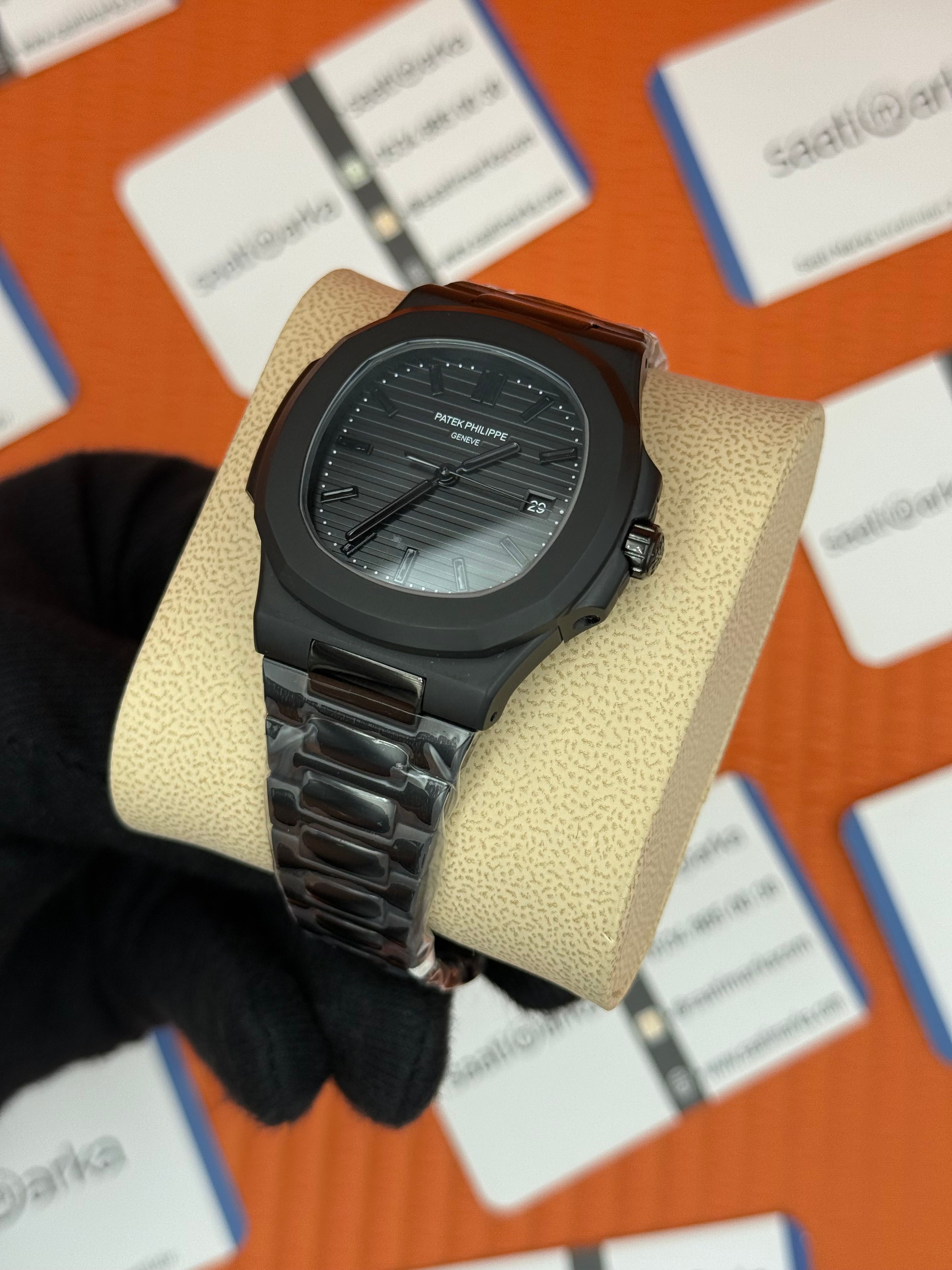 PATEK PHILIPPE NAUTİLUS BAMFORD BLACK 40MM