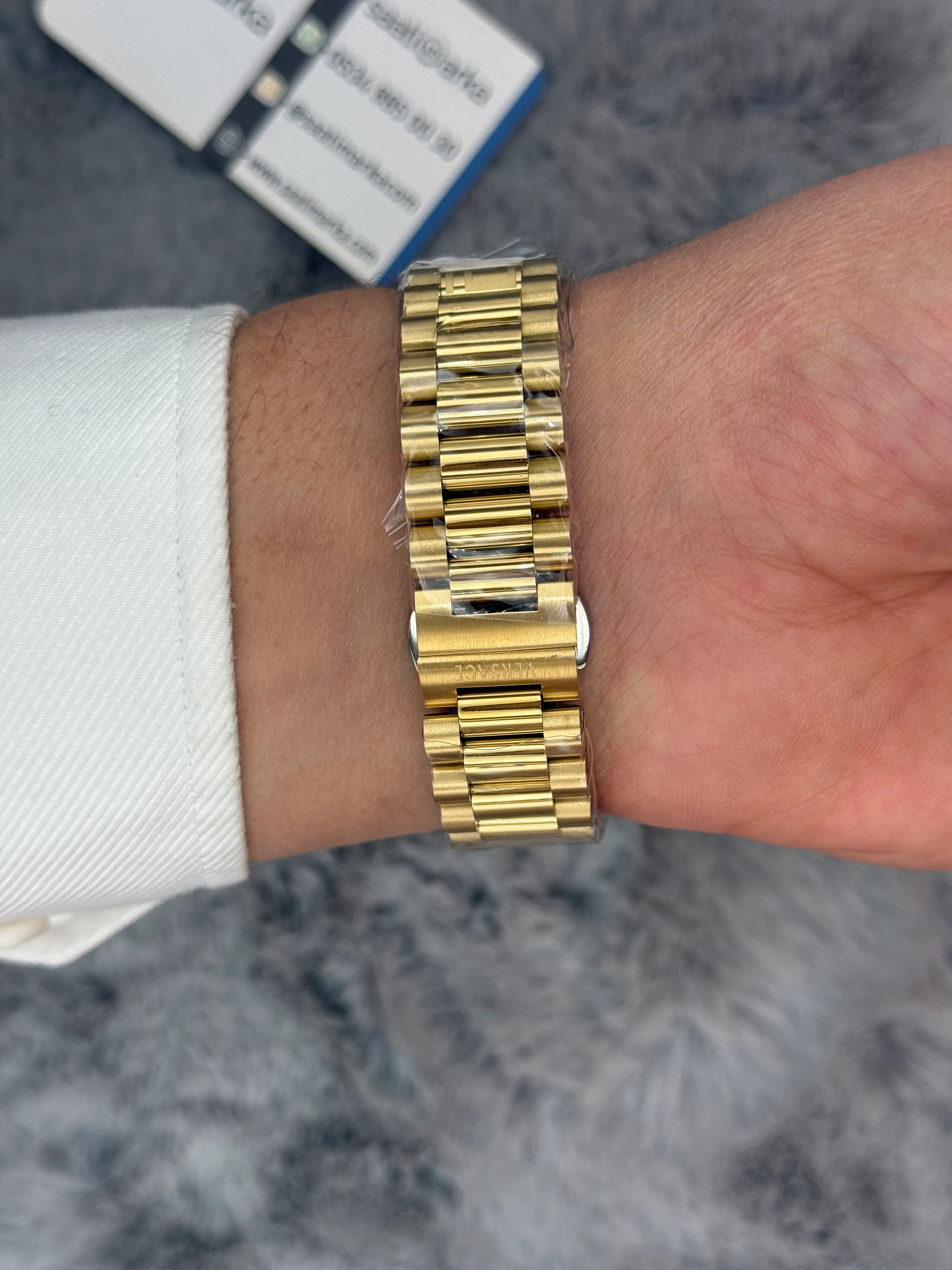 ROLEX 40MM TURKUAZ KADRAN GOLD KASA KORDON ERKEK KOL SAATİ