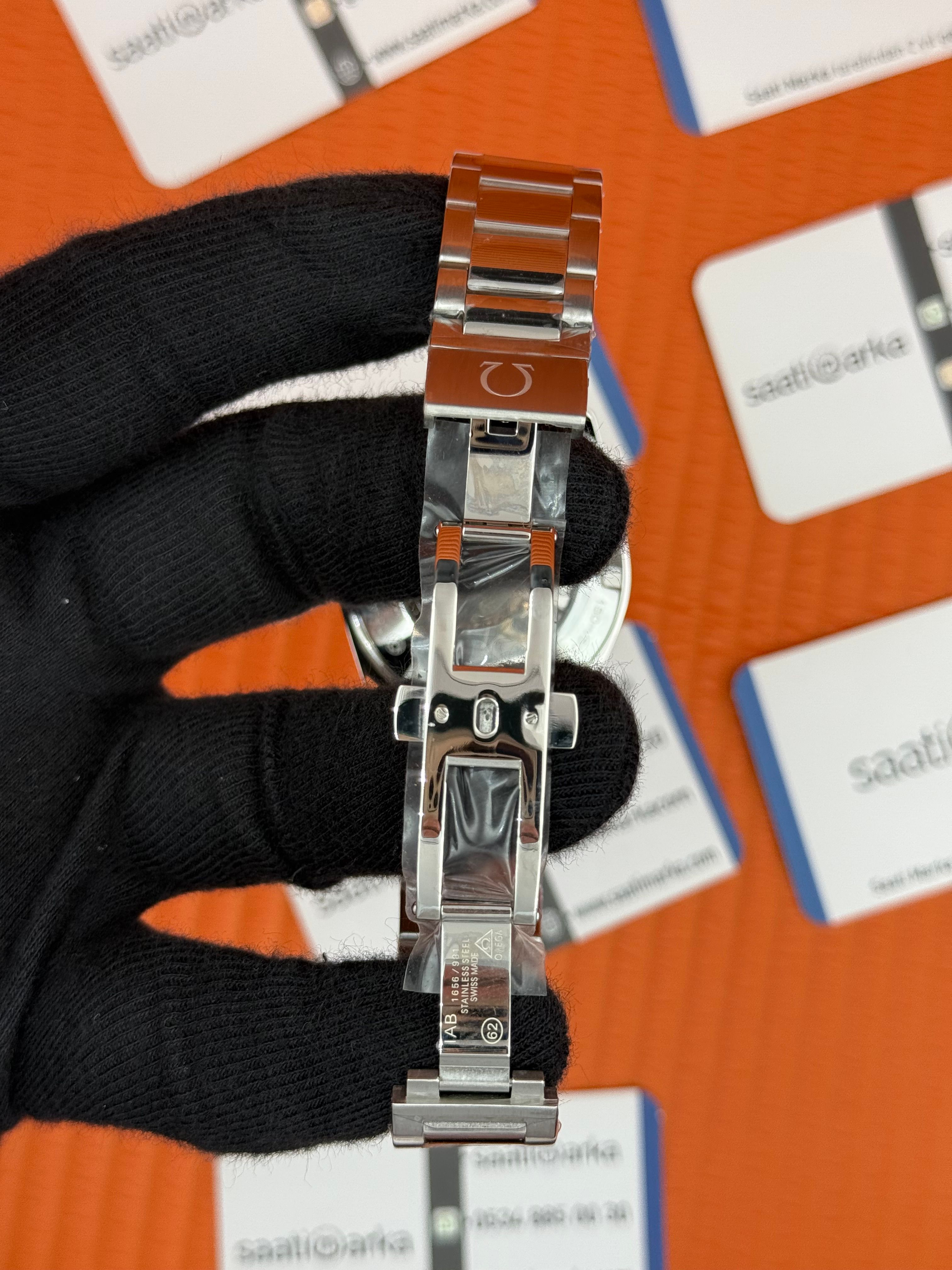 OMEGA SEAMASTER AQUA TERRA HAKİ KADRAN ÇELİK KORDON KASA 