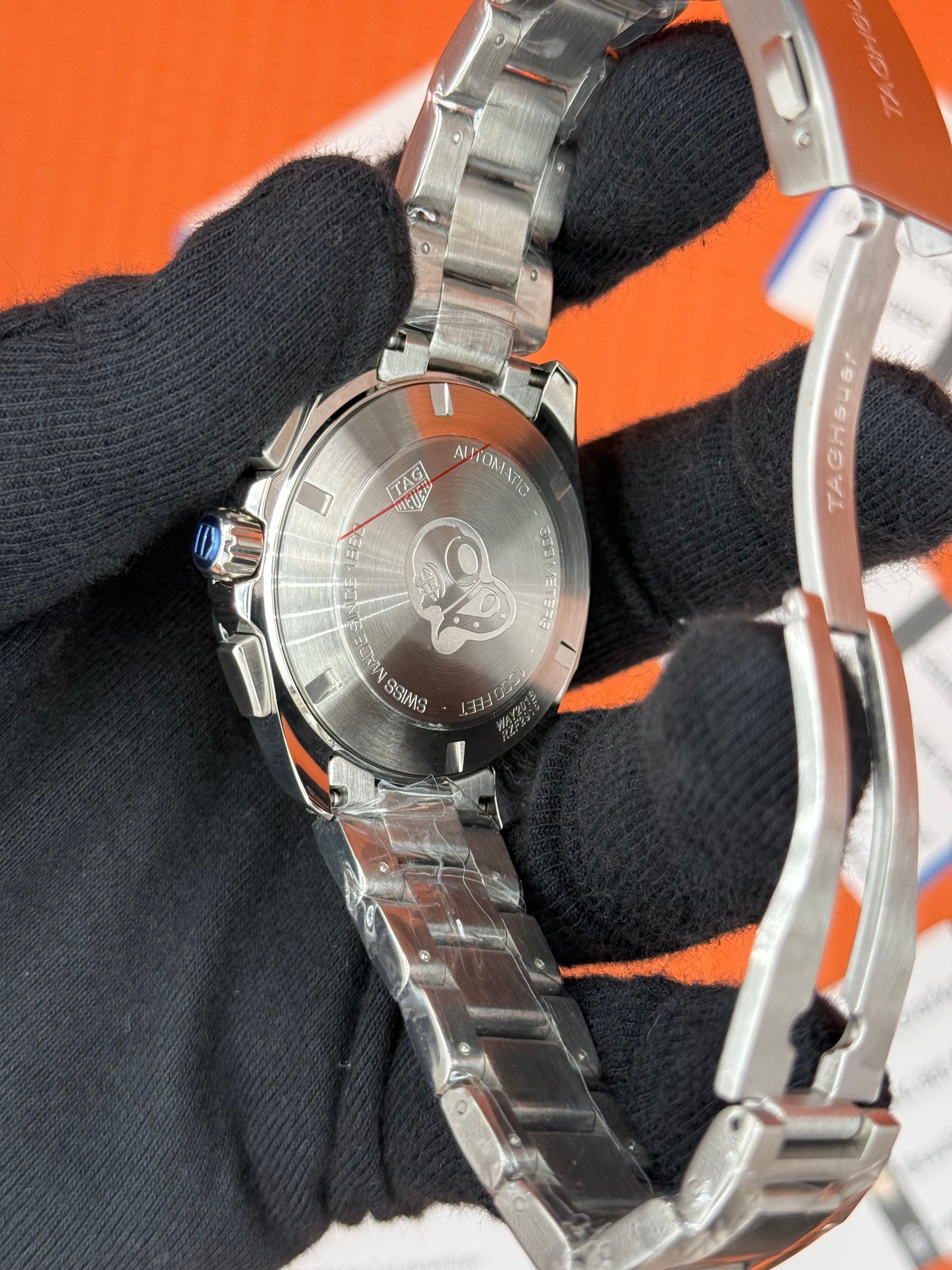 TAGHEUER GALİBRE 16 AQUARACER MAVİ KADRAN BEZEL 