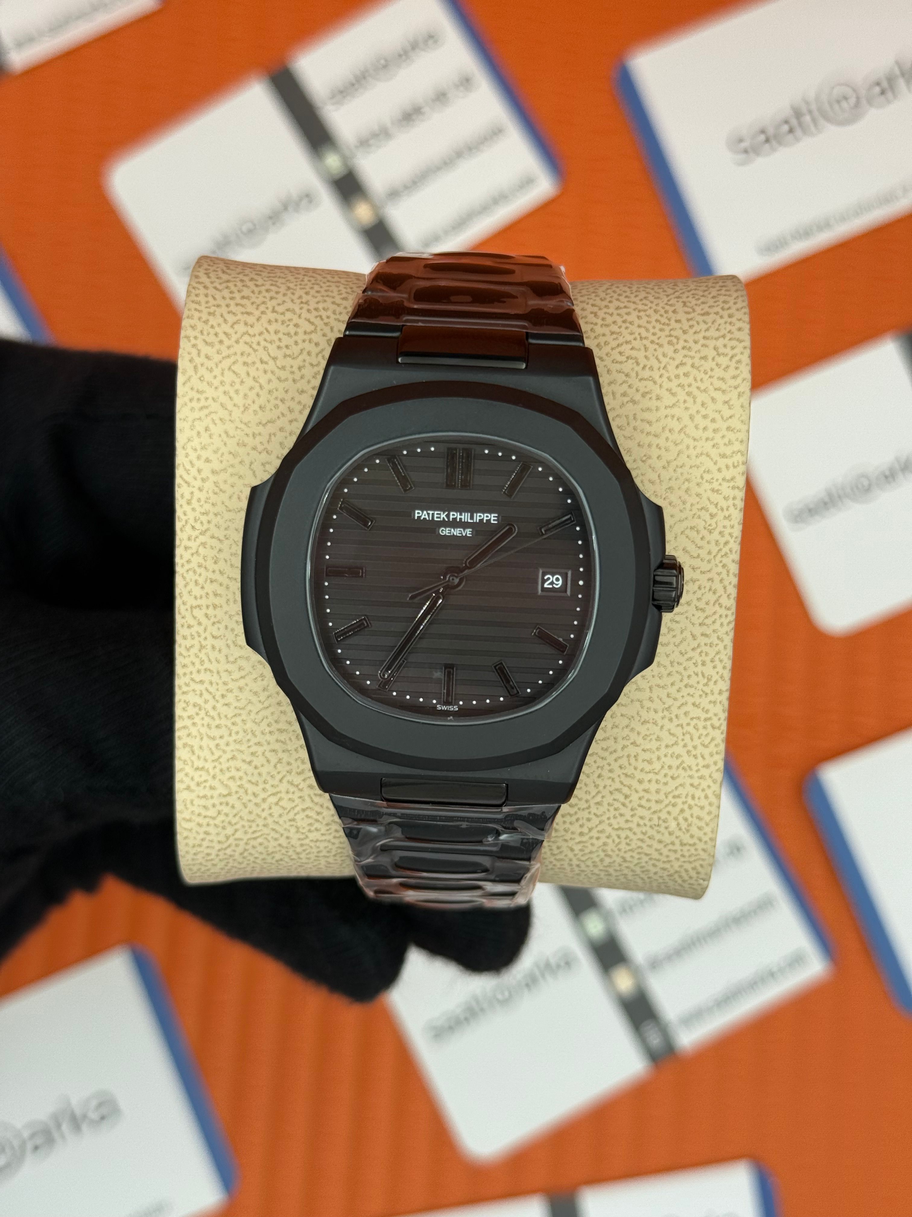 PATEK PHILIPPE NAUTİLUS BAMFORD BLACK 40MM