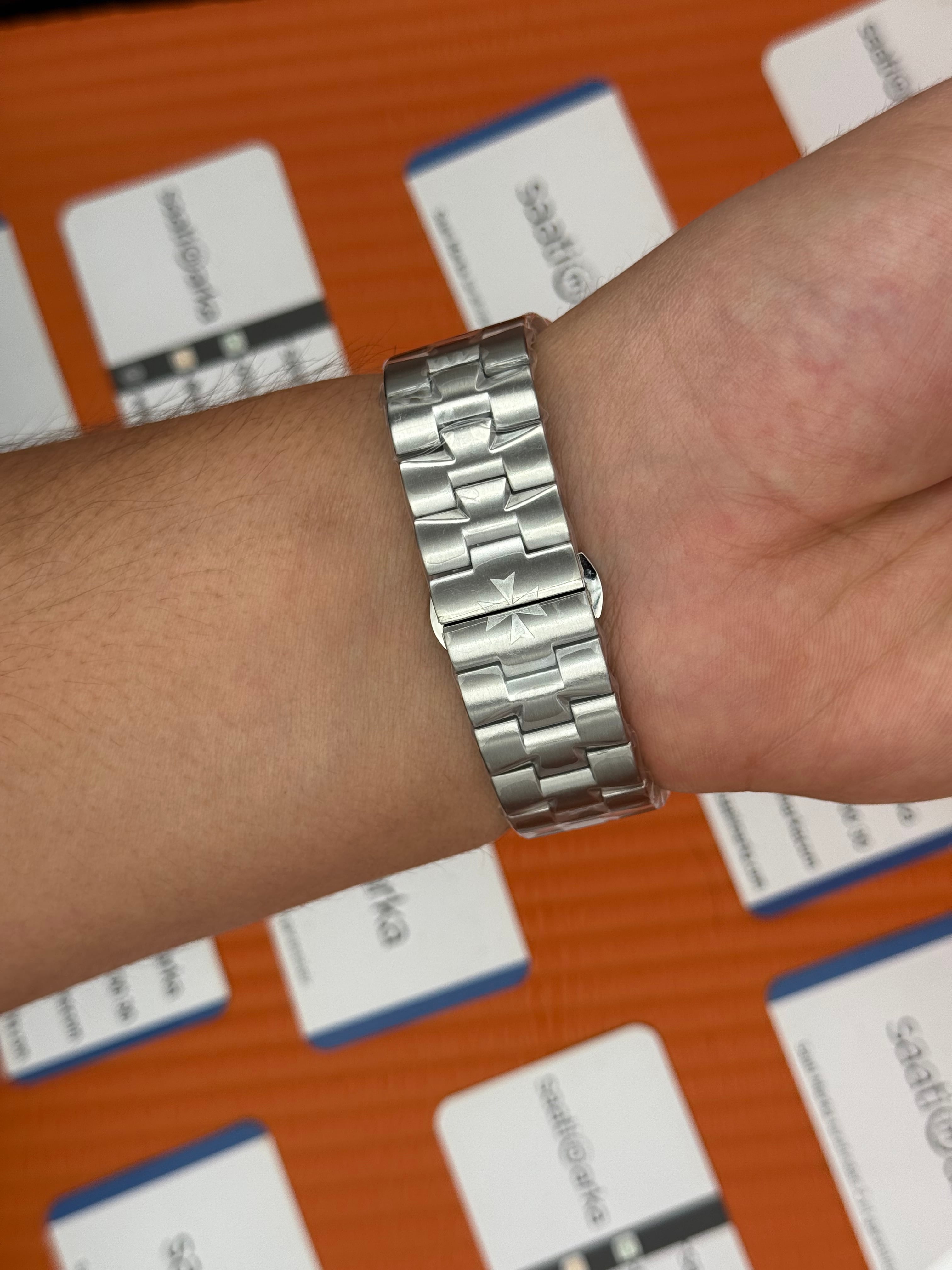 VACHERON CONSTANTIN overseas yeşil kadran silver kasa kordon erkek kol saati