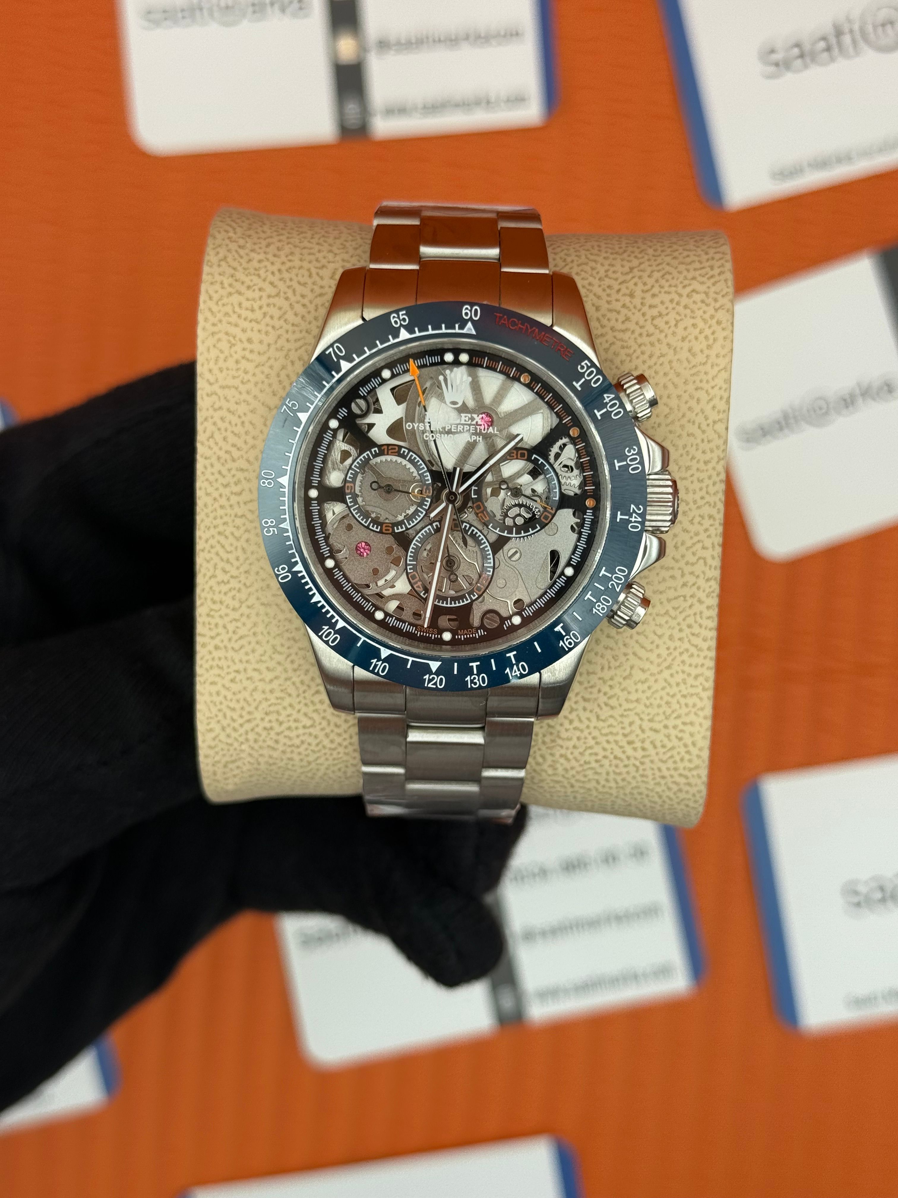 ROLEX Daytona juan pablo montoya çelik kasa-kordon 