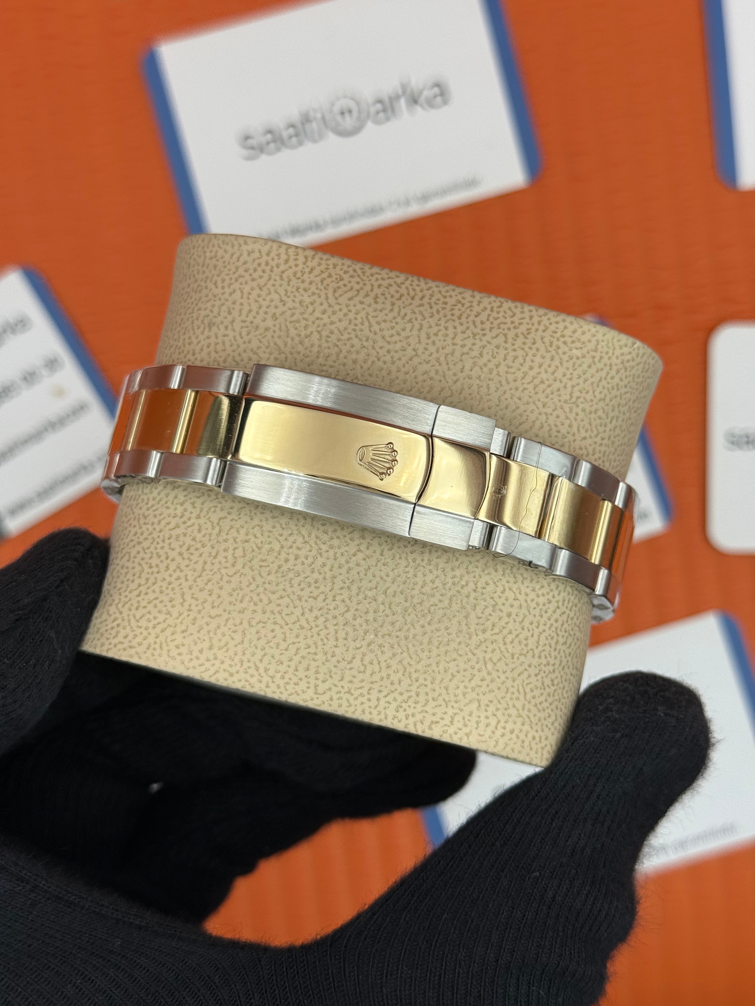 ROELX datejust 36mm oyster kordon beyaz kadran