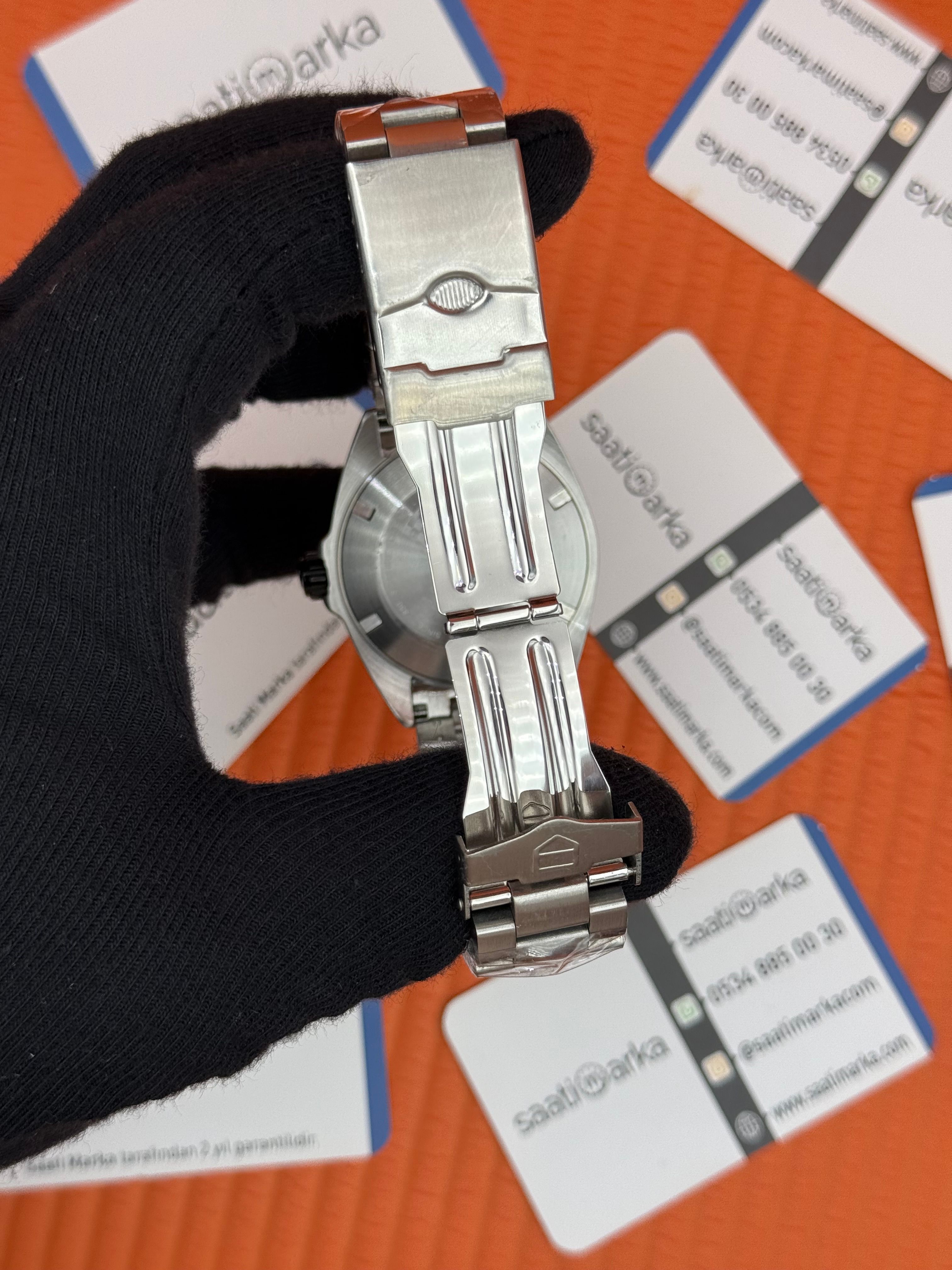 TAGHEUER FORMULA SARI KADRAN SİYAH BEZEL