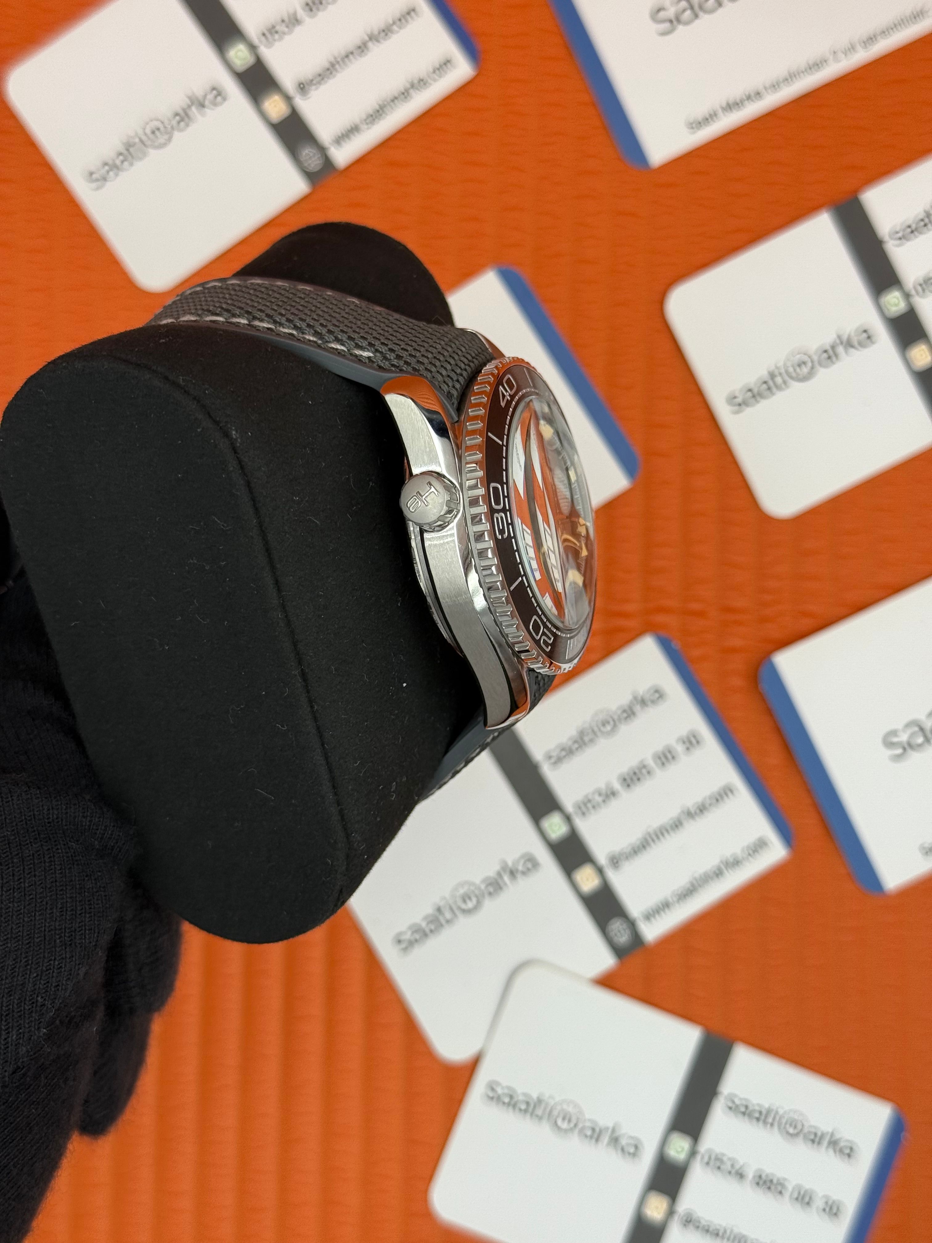 OMEGA SEAMASTER CHRONOMETER 600M GRİ KORDON FÜME KADRAN