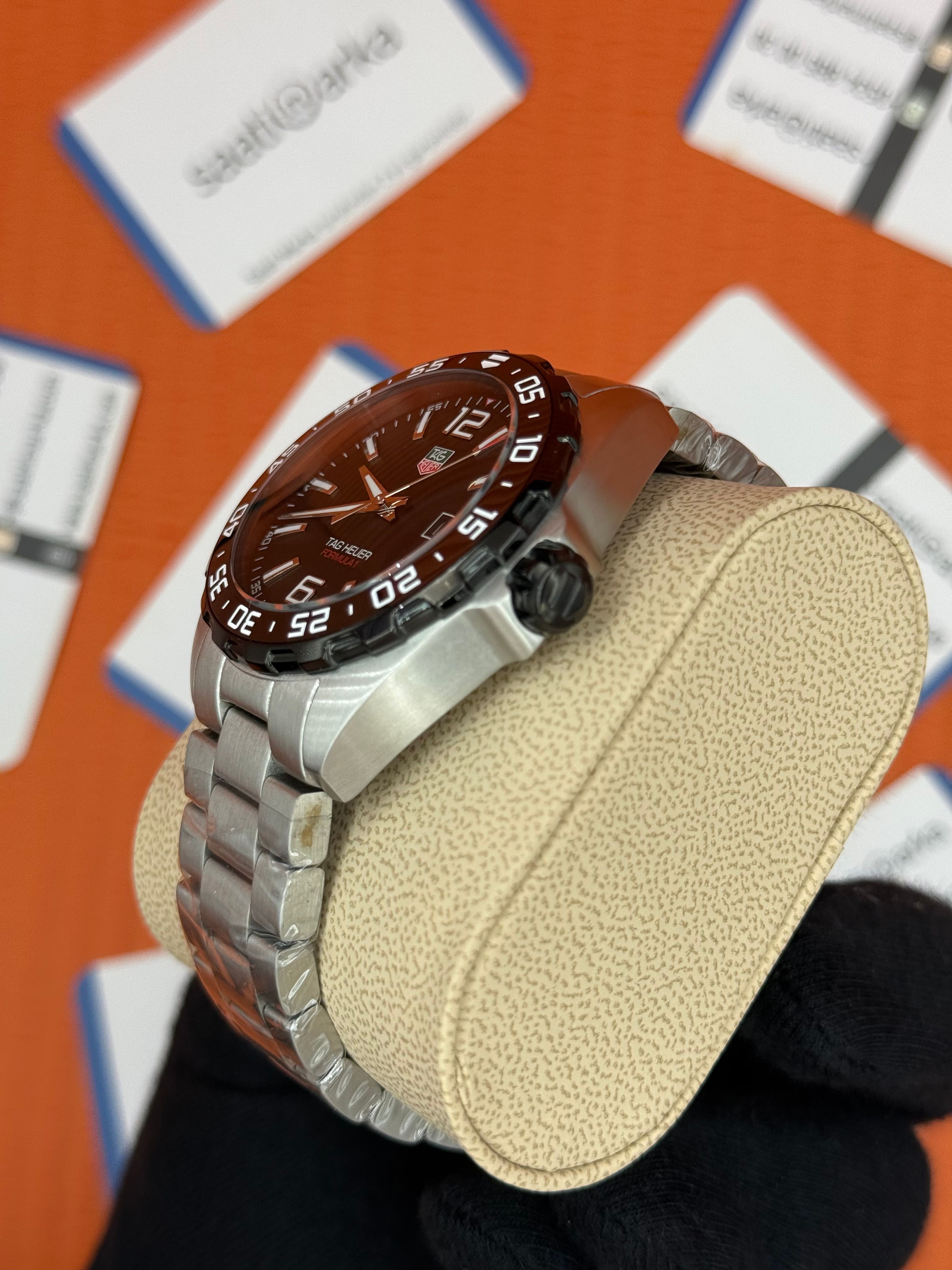 TAGHEUER FORMULA GALİBRE 5 SİYAH KADRAN SİYAH BEZEL 