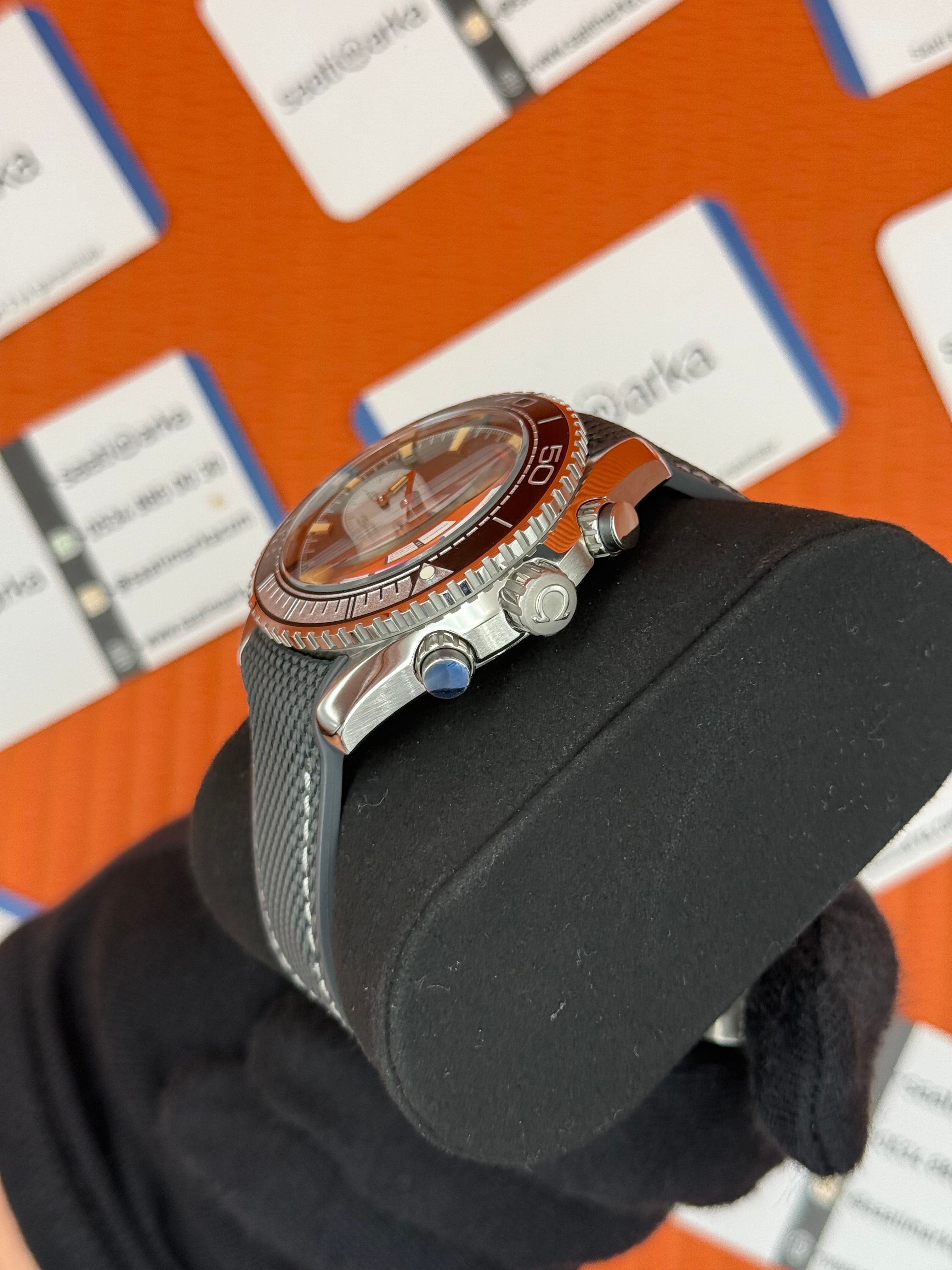 OMEGA SEAMASTER CHRONOMETER 600M GRİ KORDON FÜME KADRAN