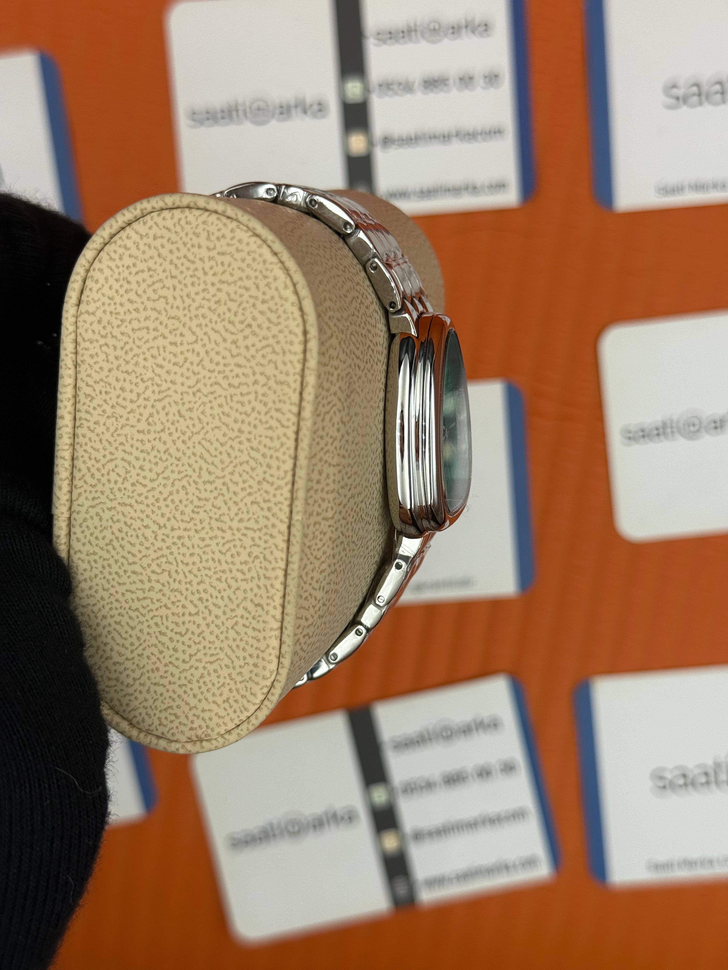BVLGARİ serpenti seduttori yeşil kadran silver kasa kordon kadın kol saati