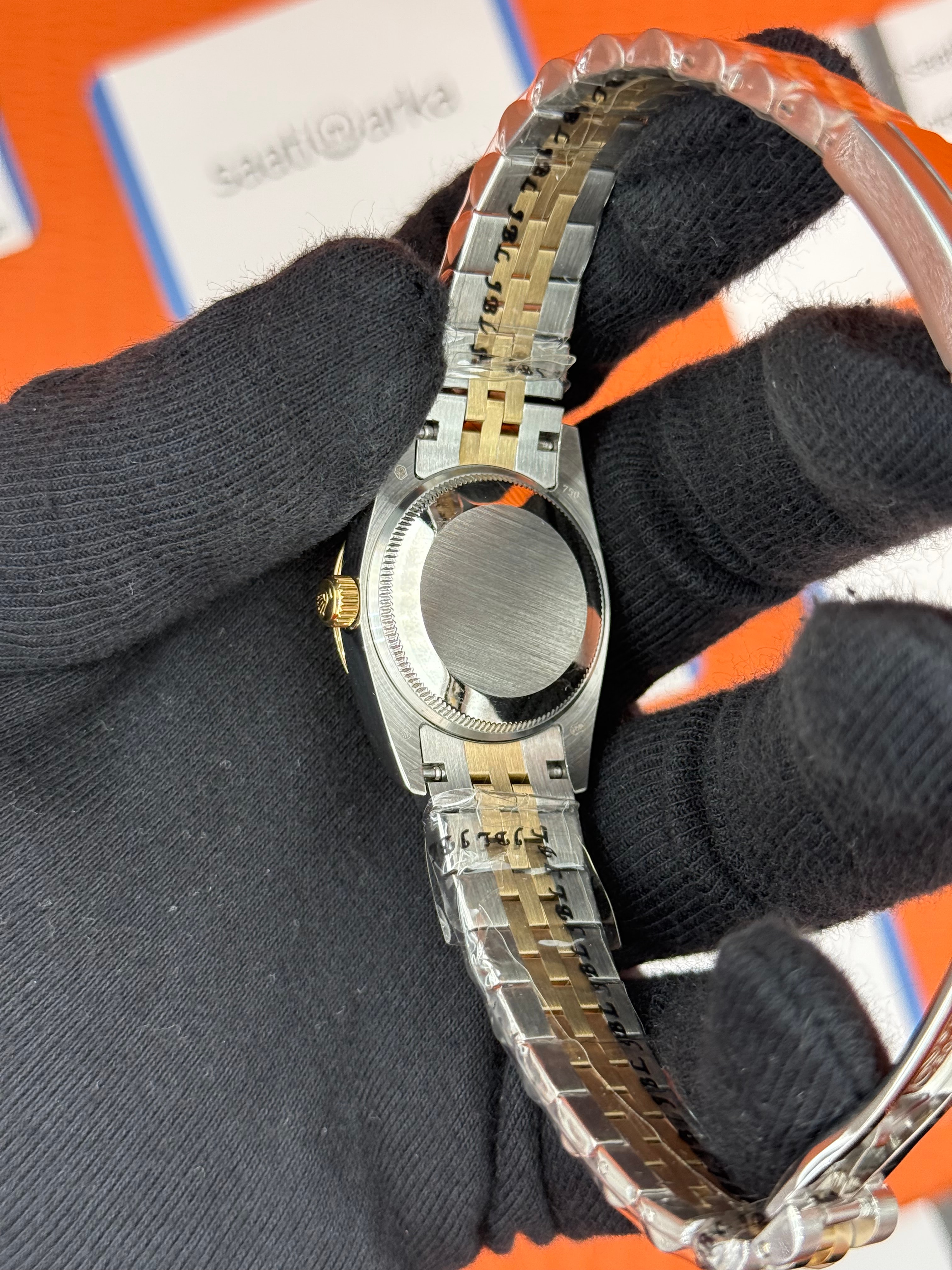 ROELX datejust 31mm şampanya kadran gold silver jubilee kordon