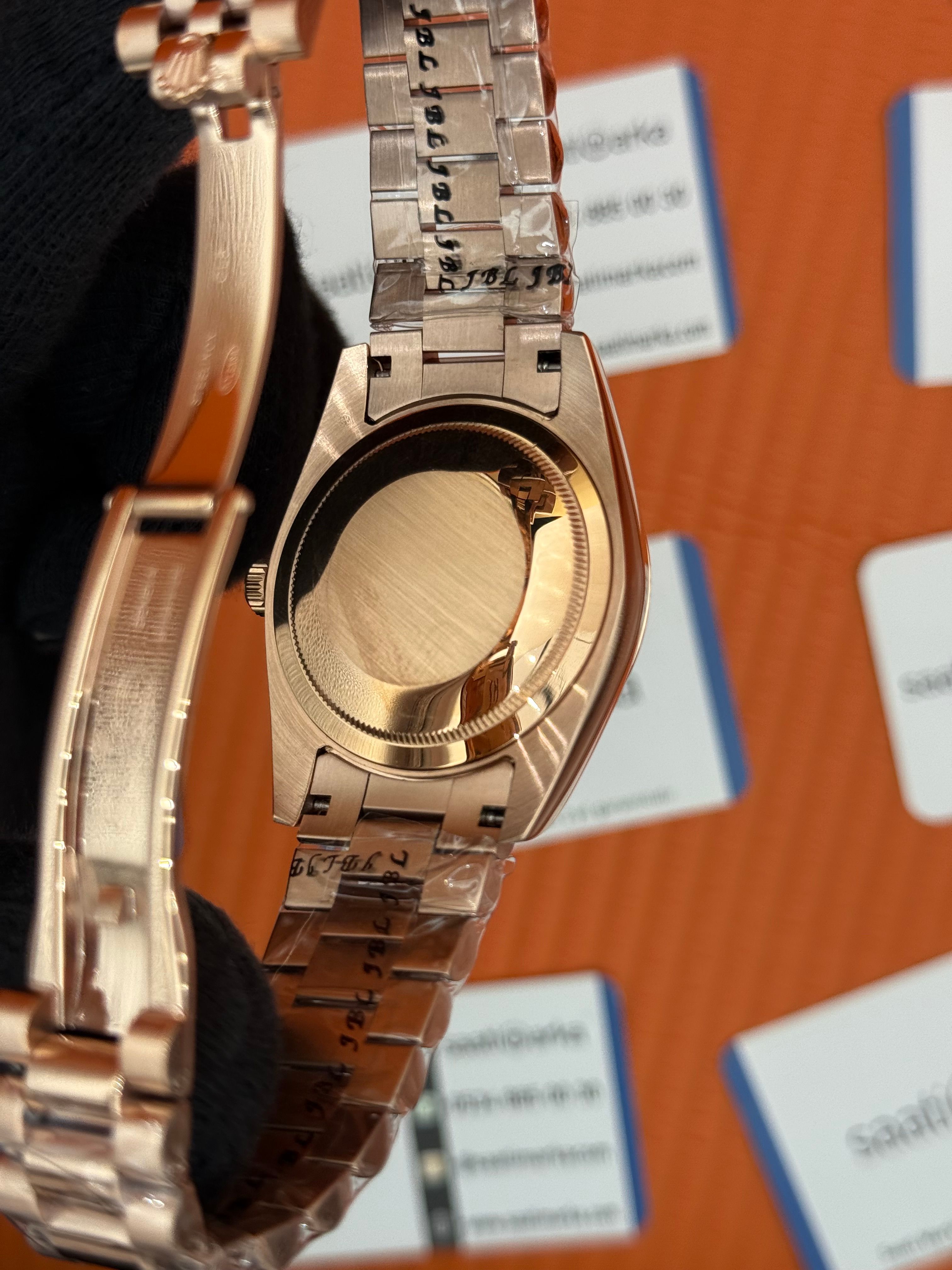 ROLEX Day Date rose kadarn rose kasa-kordon oyster