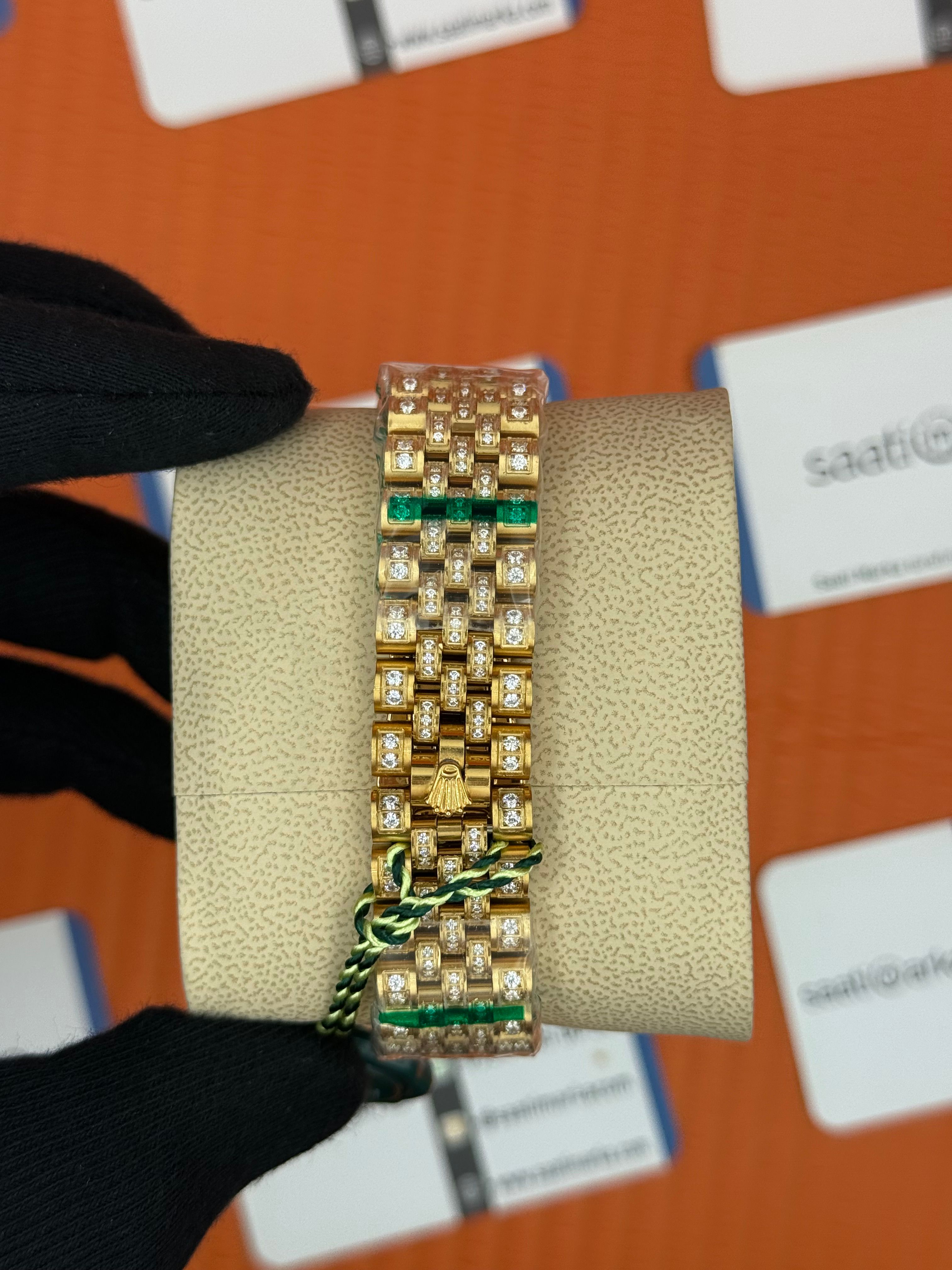 ROLEX Datejust full diamond 41mm gold
